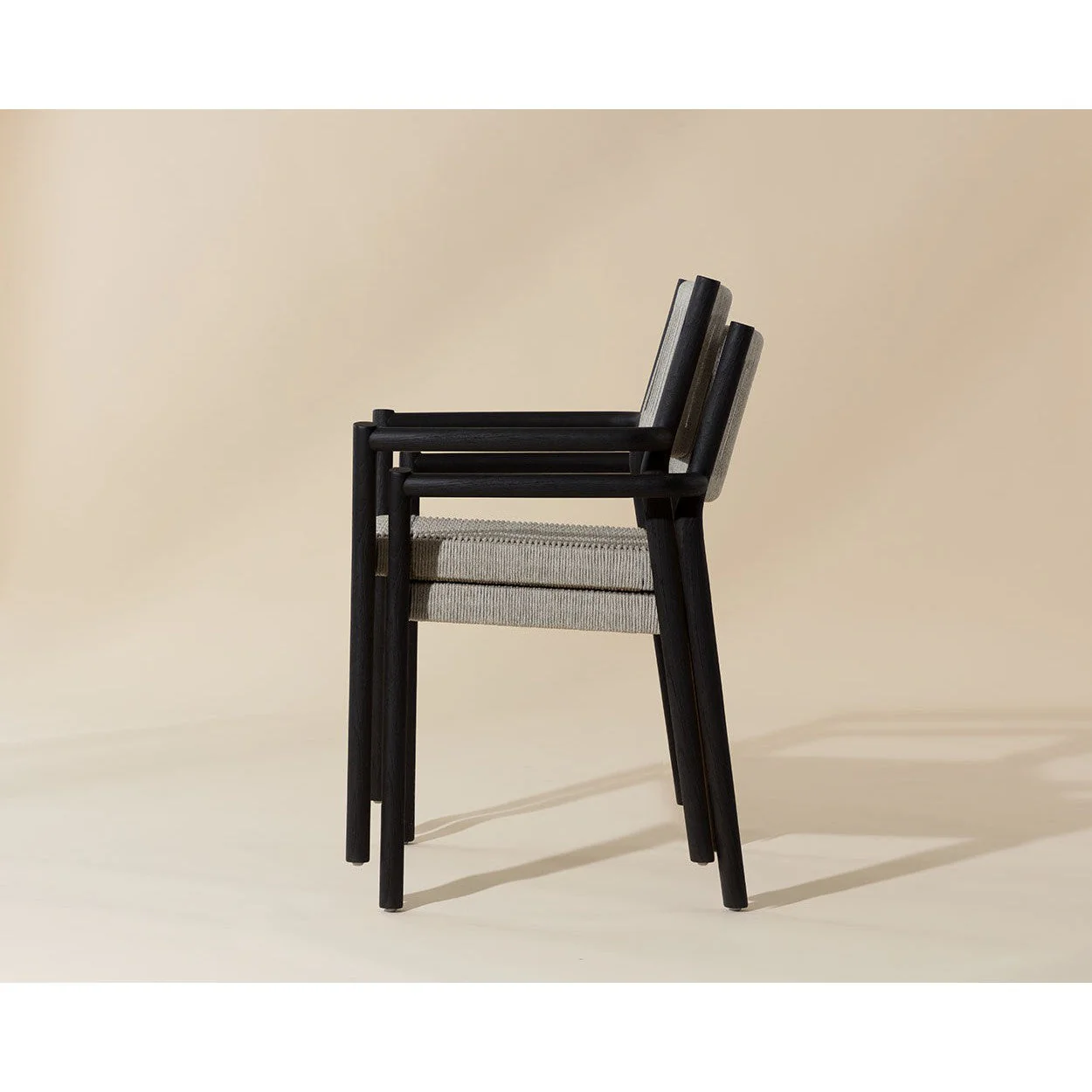 Sunpan Kavala Stackable Dining Armchair - Set of 2 - Image 6