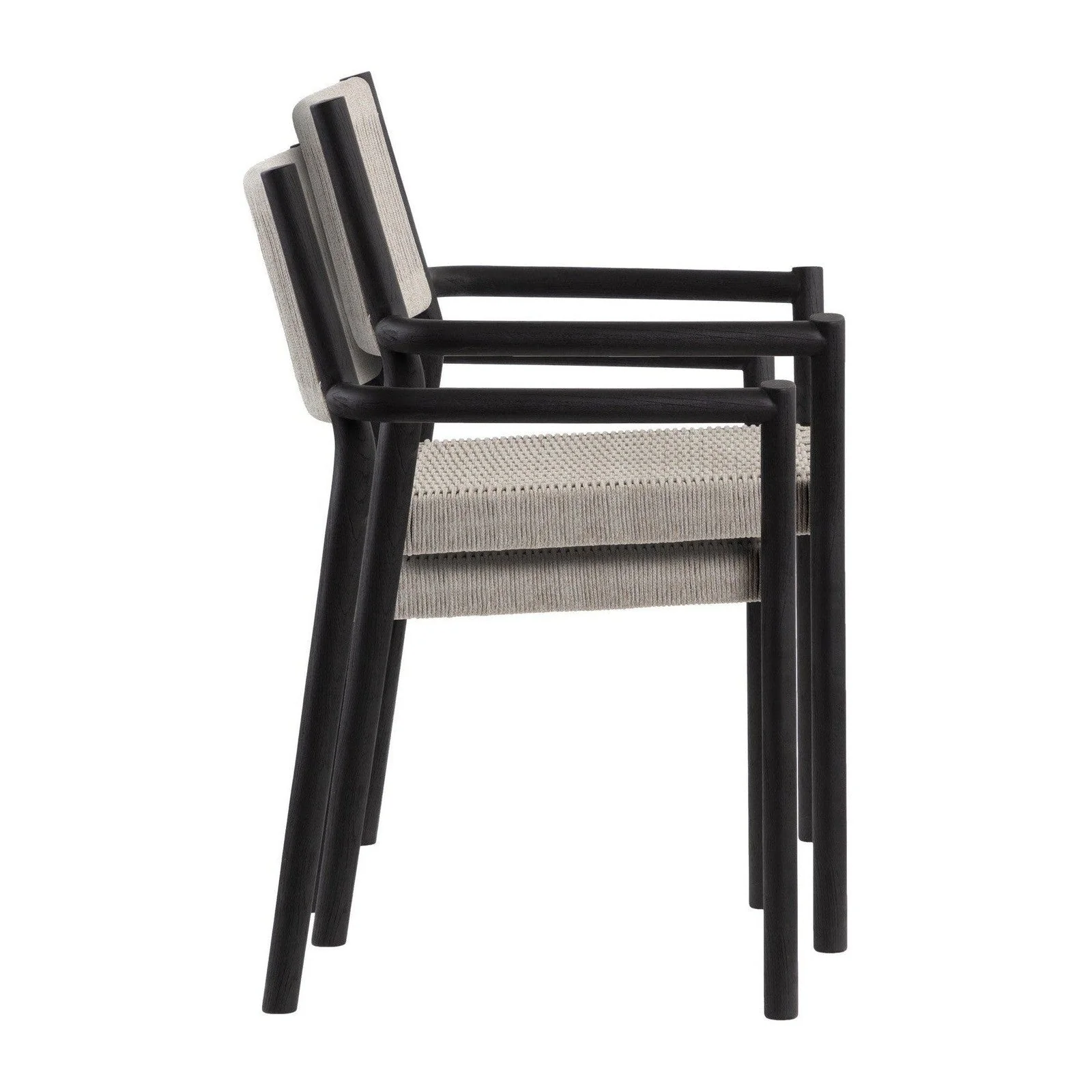 Sunpan Kavala Stackable Dining Armchair - Set of 2 - Image 7