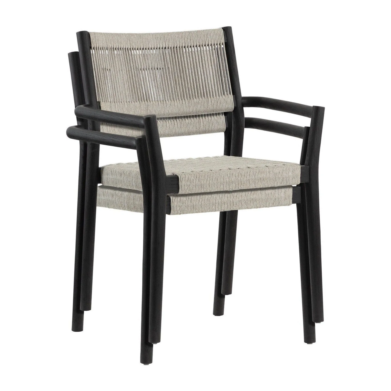 Sunpan Kavala Stackable Dining Armchair - Set of 2 - Image 8