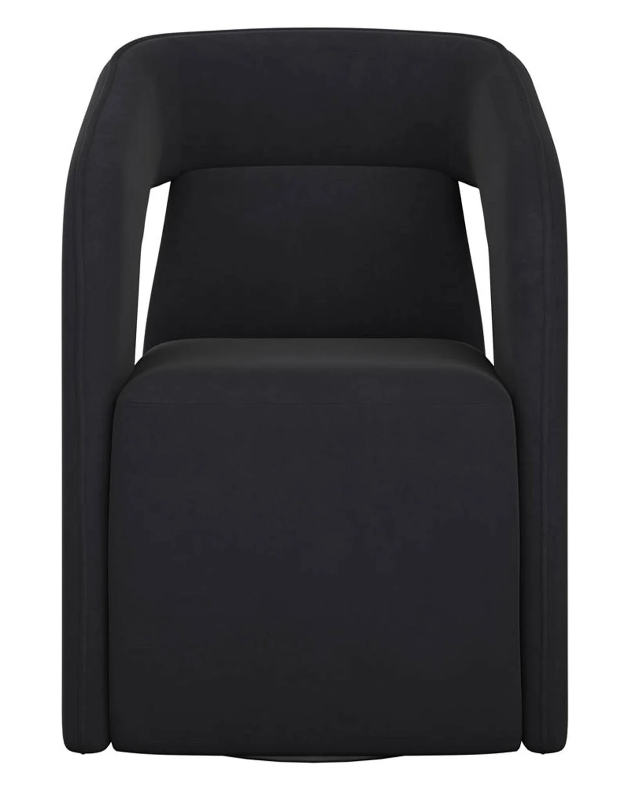 Sunpan Kendrick Wheeled Dining Armchair - Image 2