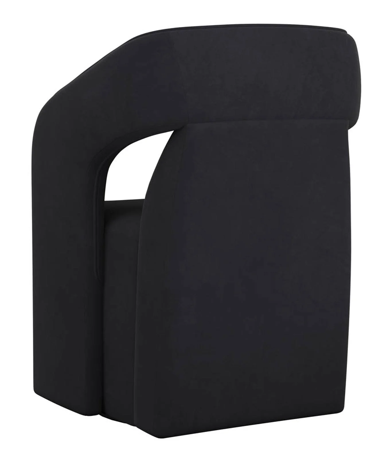 Sunpan Kendrick Wheeled Dining Armchair - Image 4