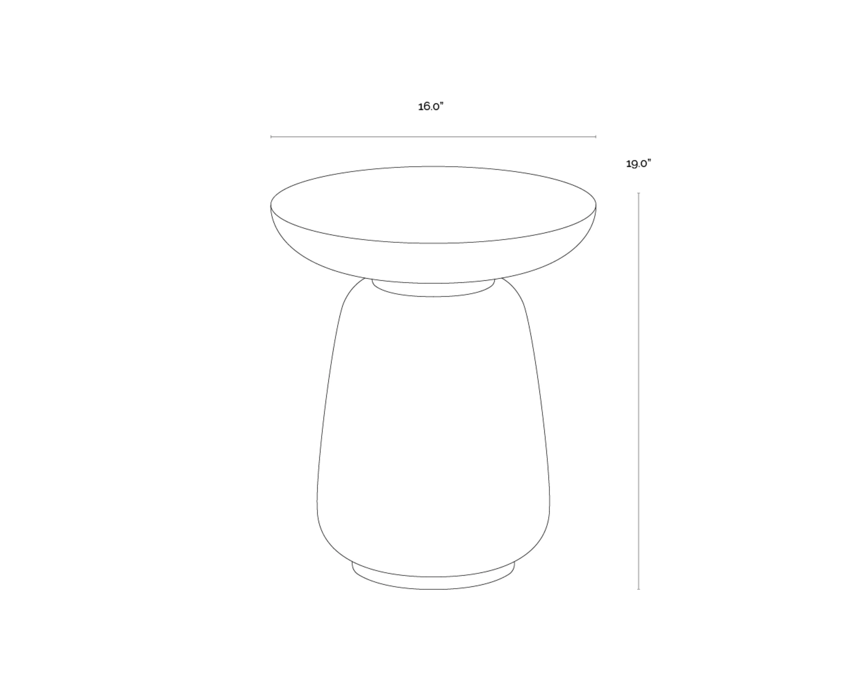 Sunpan Kiri End Table - Image 5