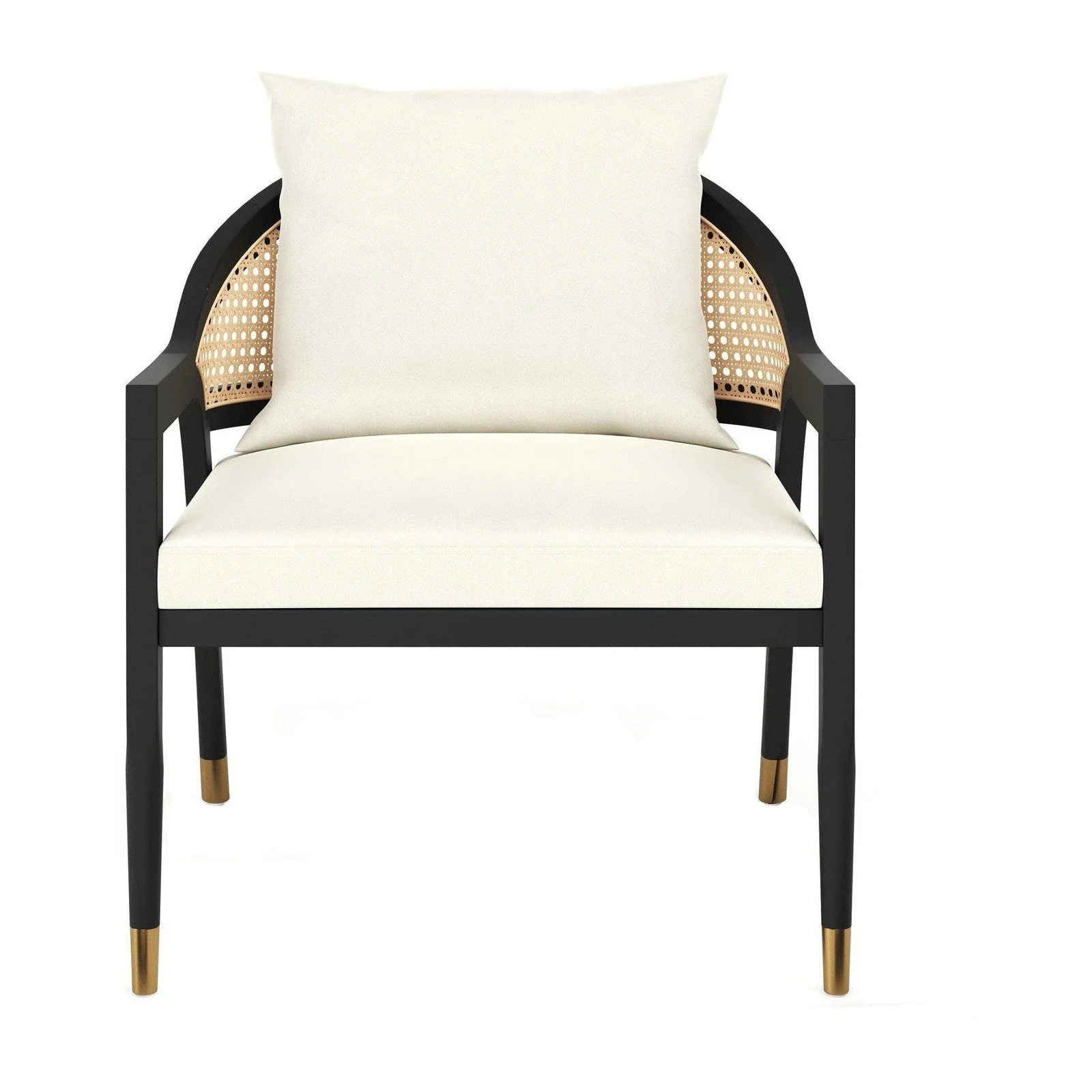 Sunpan Kirsten Lounge Chair - Linoso Ivory Clearance - Image 2