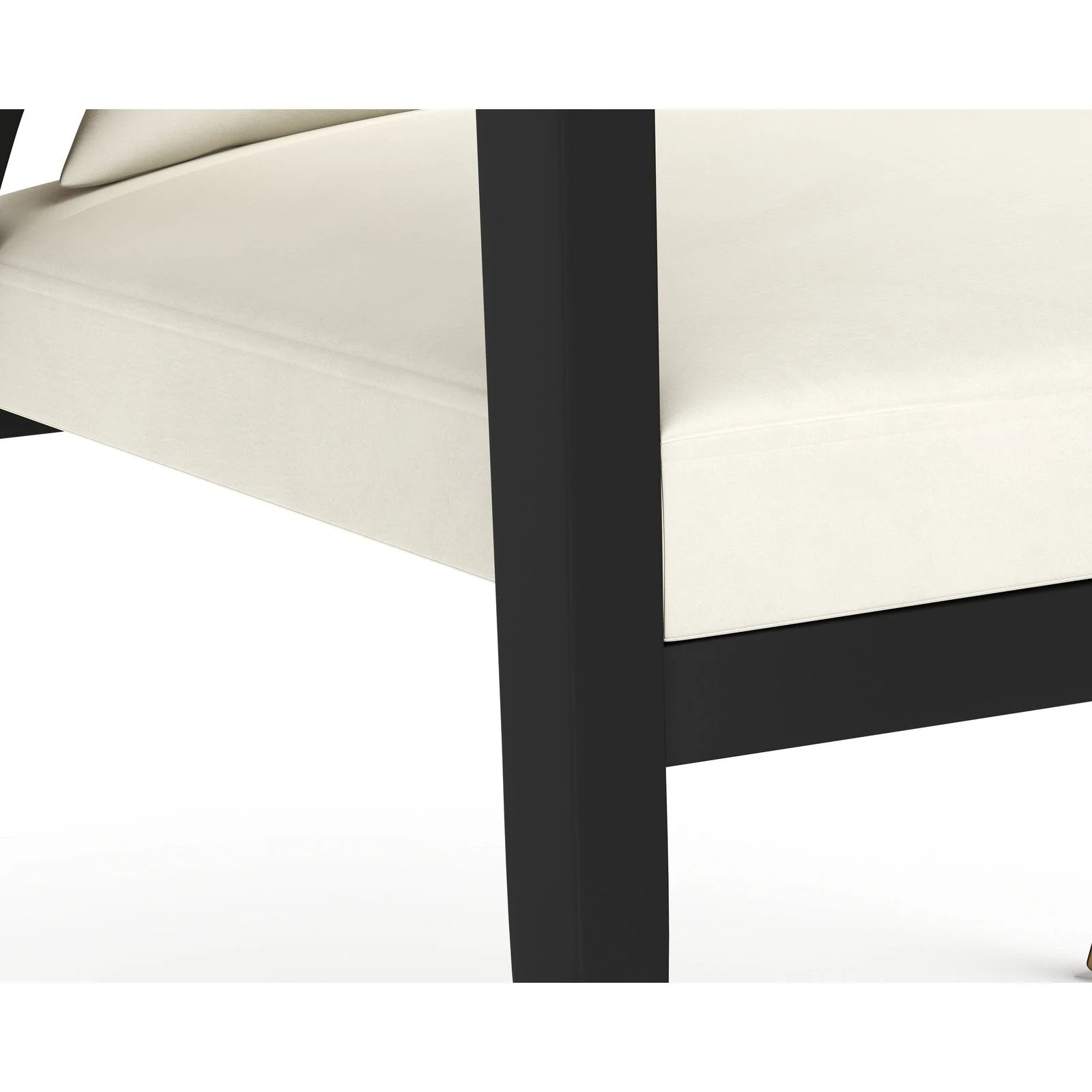 Sunpan Kirsten Lounge Chair - Linoso Ivory Clearance - Image 4