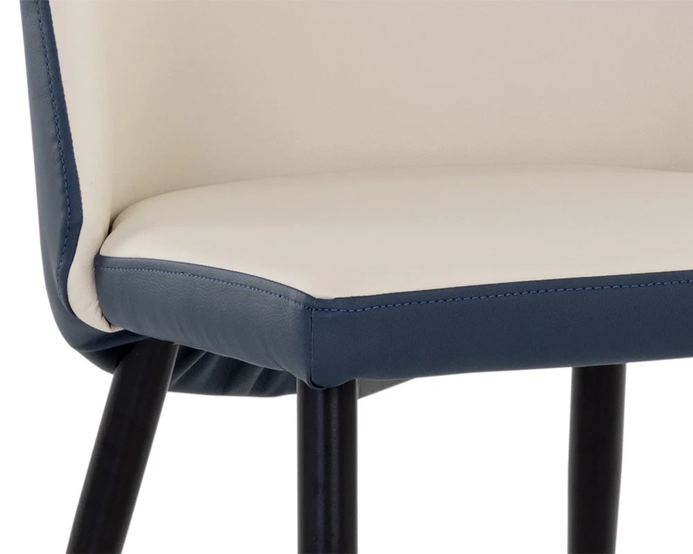 Sunpan Kline Dining Chair - Dillon Cream - Image 6