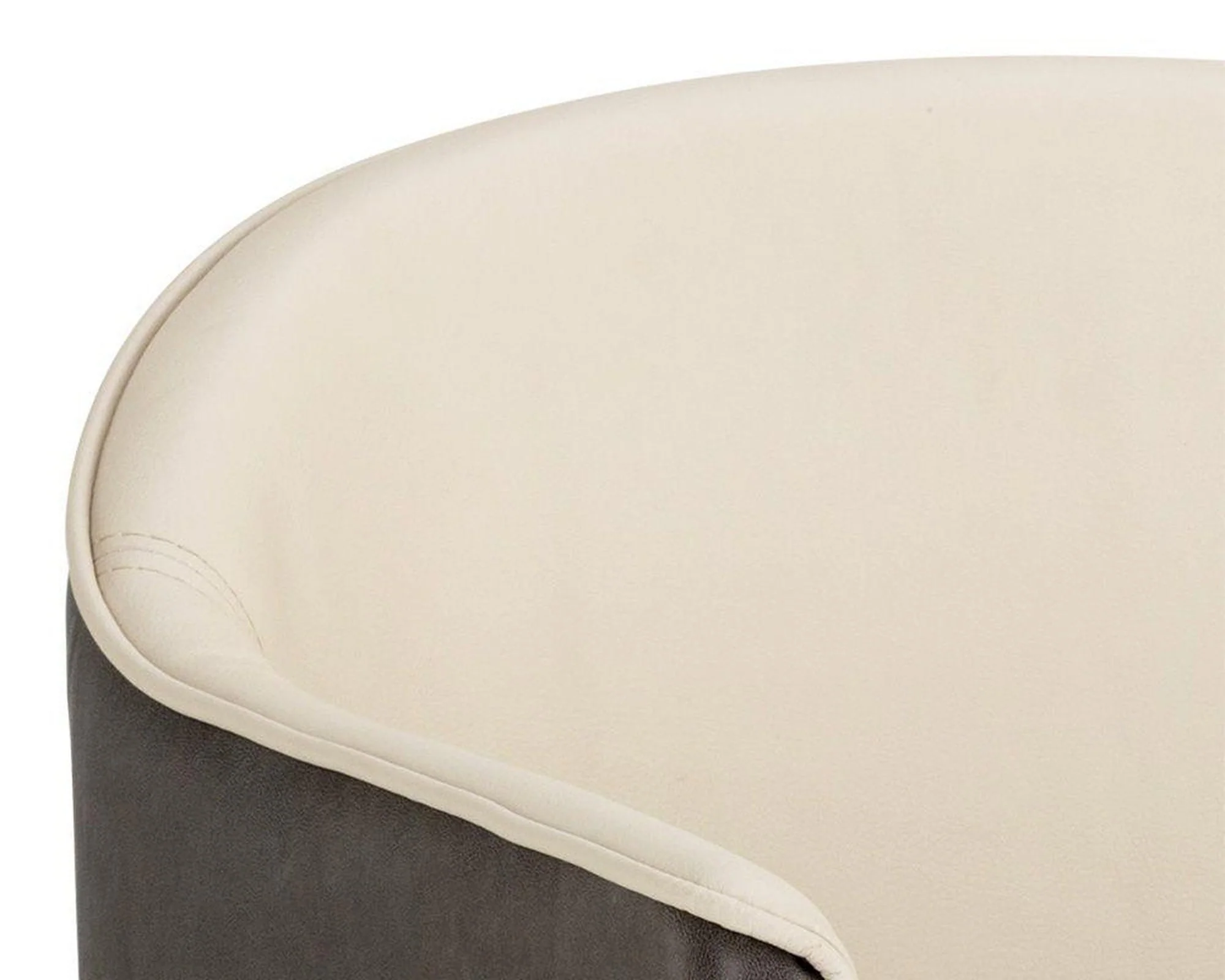 Sunpan Kylin Chair - Dillon Cream / Bravo Ash - Image 4