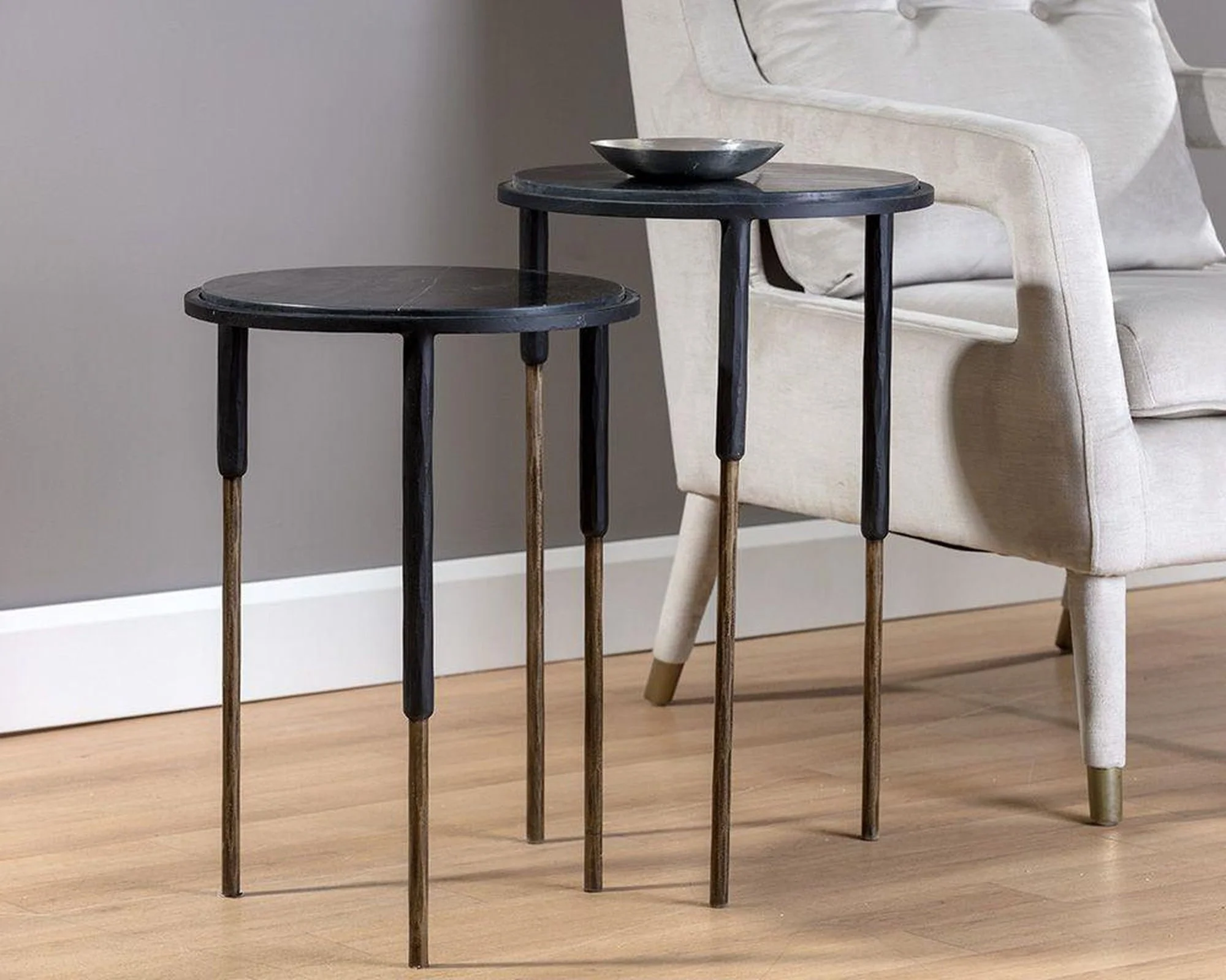 Sunpan Kyrie Nesting Side Tables (set Of 2) - Image 4