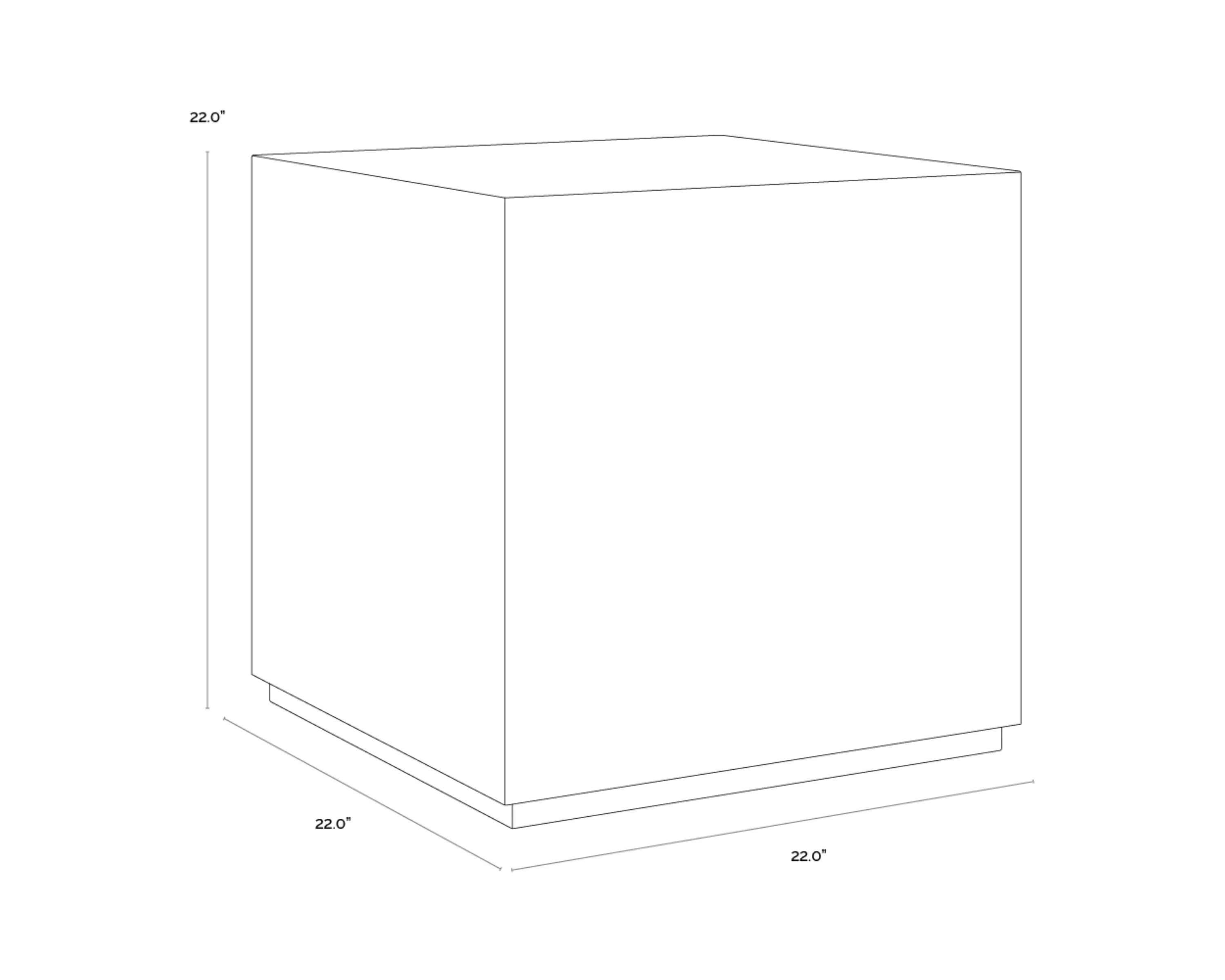 Sunpan Laros End Table - Image 8