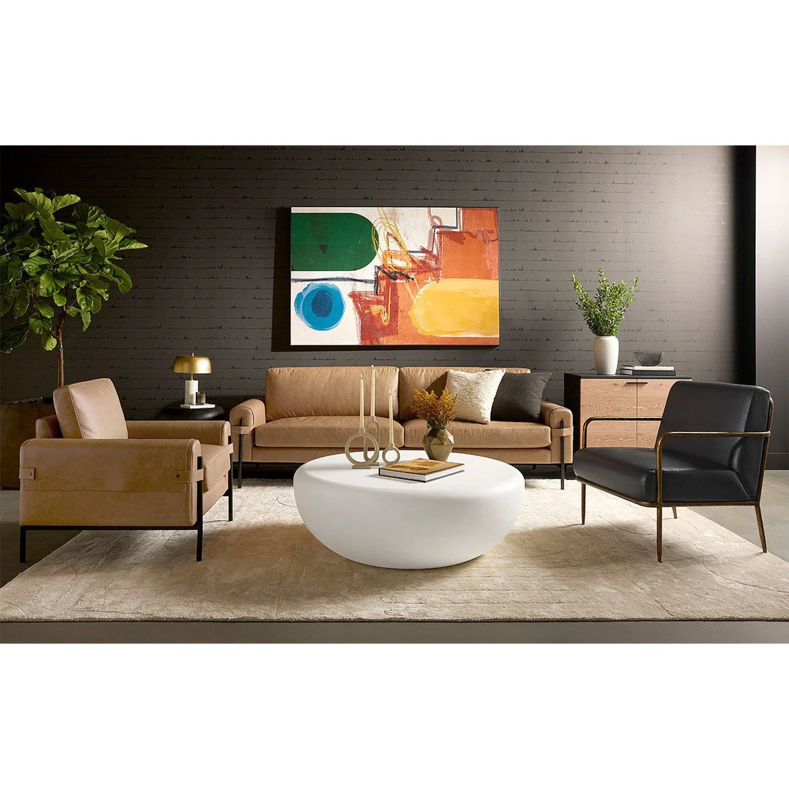 Sunpan Lathan Lounge Chair - Image 3