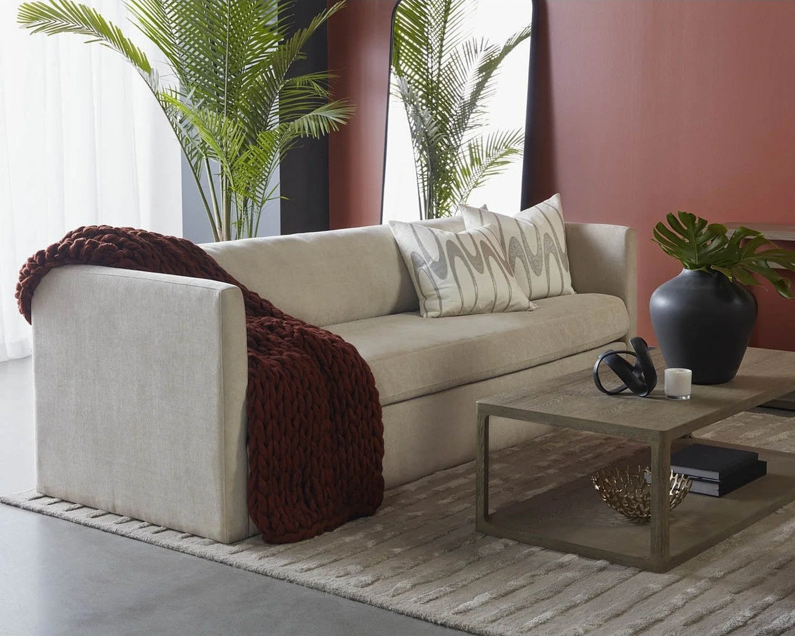 Sunpan Leander Sofa - Image 2