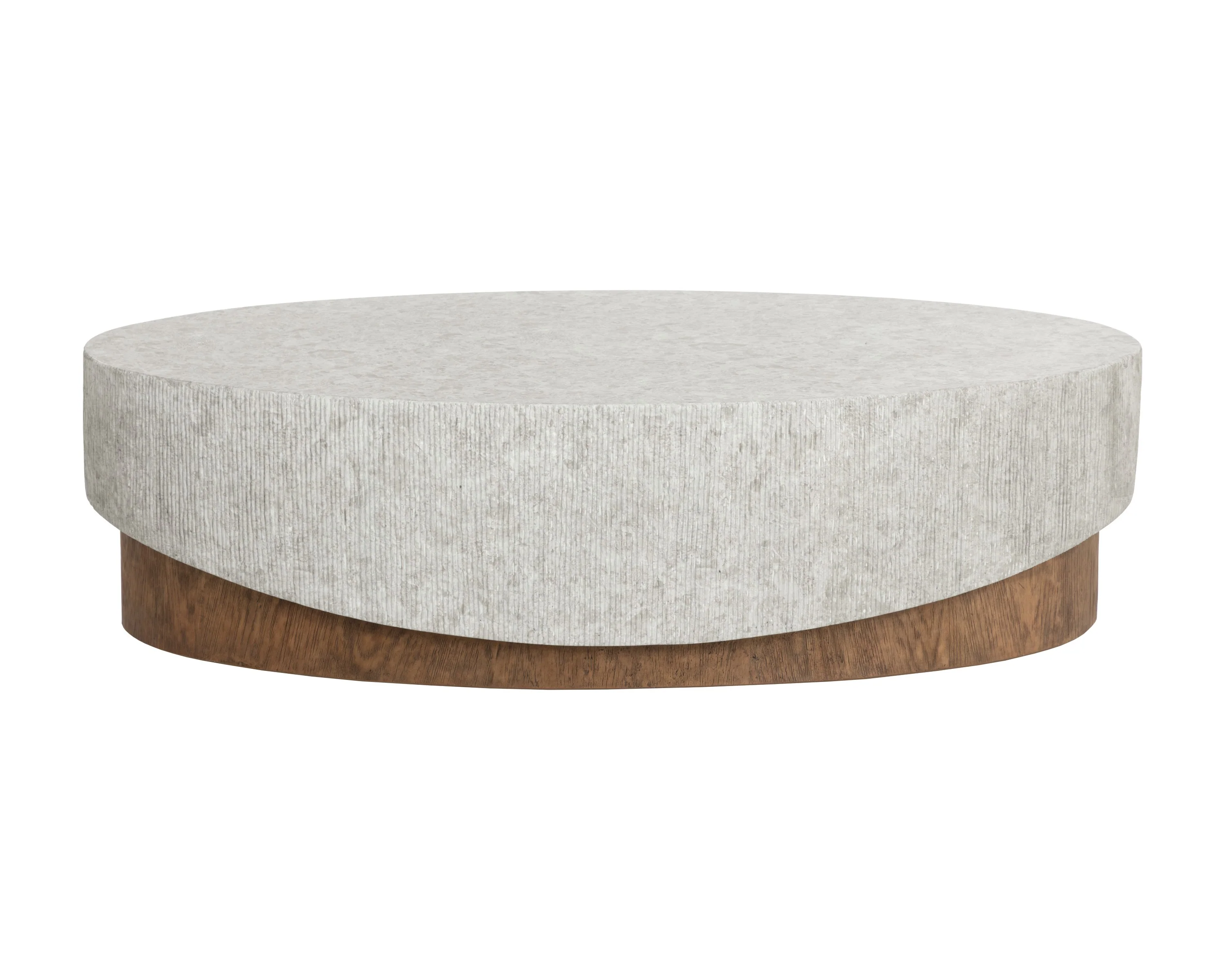 Sunpan Leda Coffee Table - Oval - Image 3