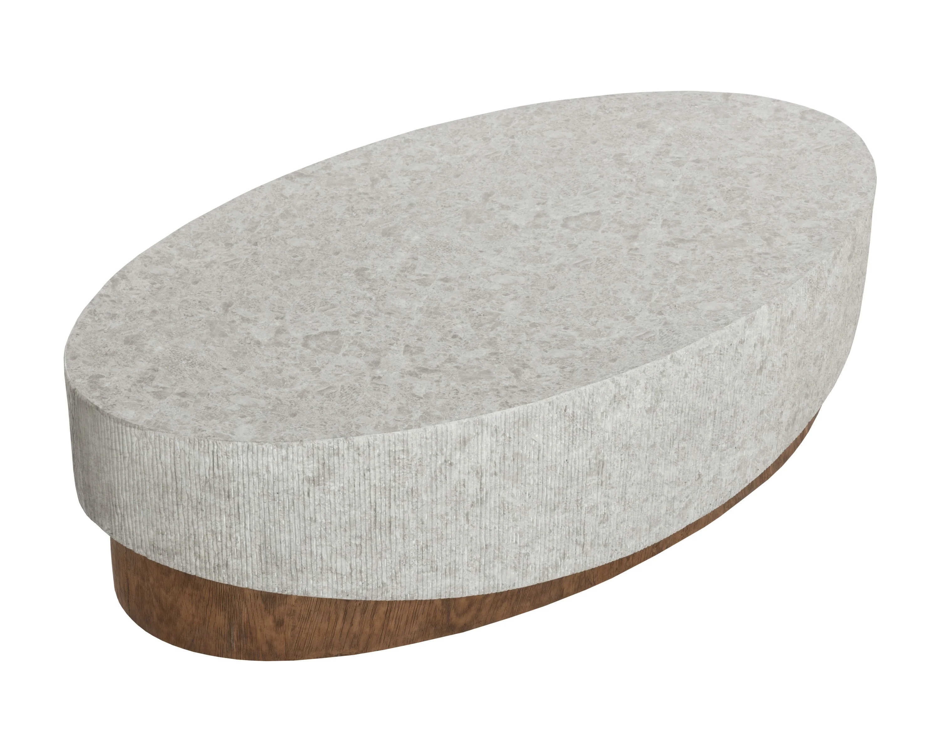 Sunpan Leda Coffee Table - Oval - Image 4