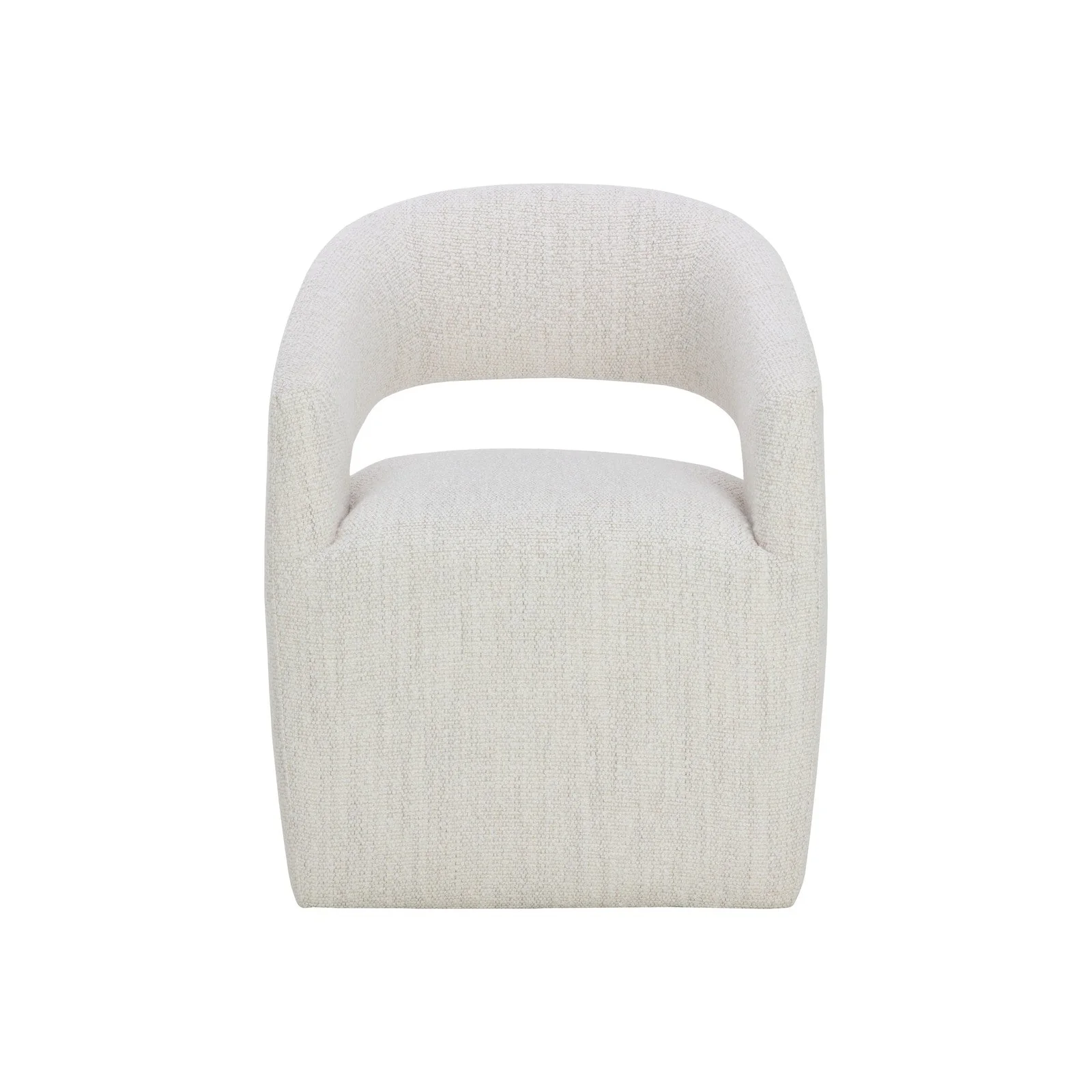 Sunpan Lloret Wheeled Dining Armchair - Image 3