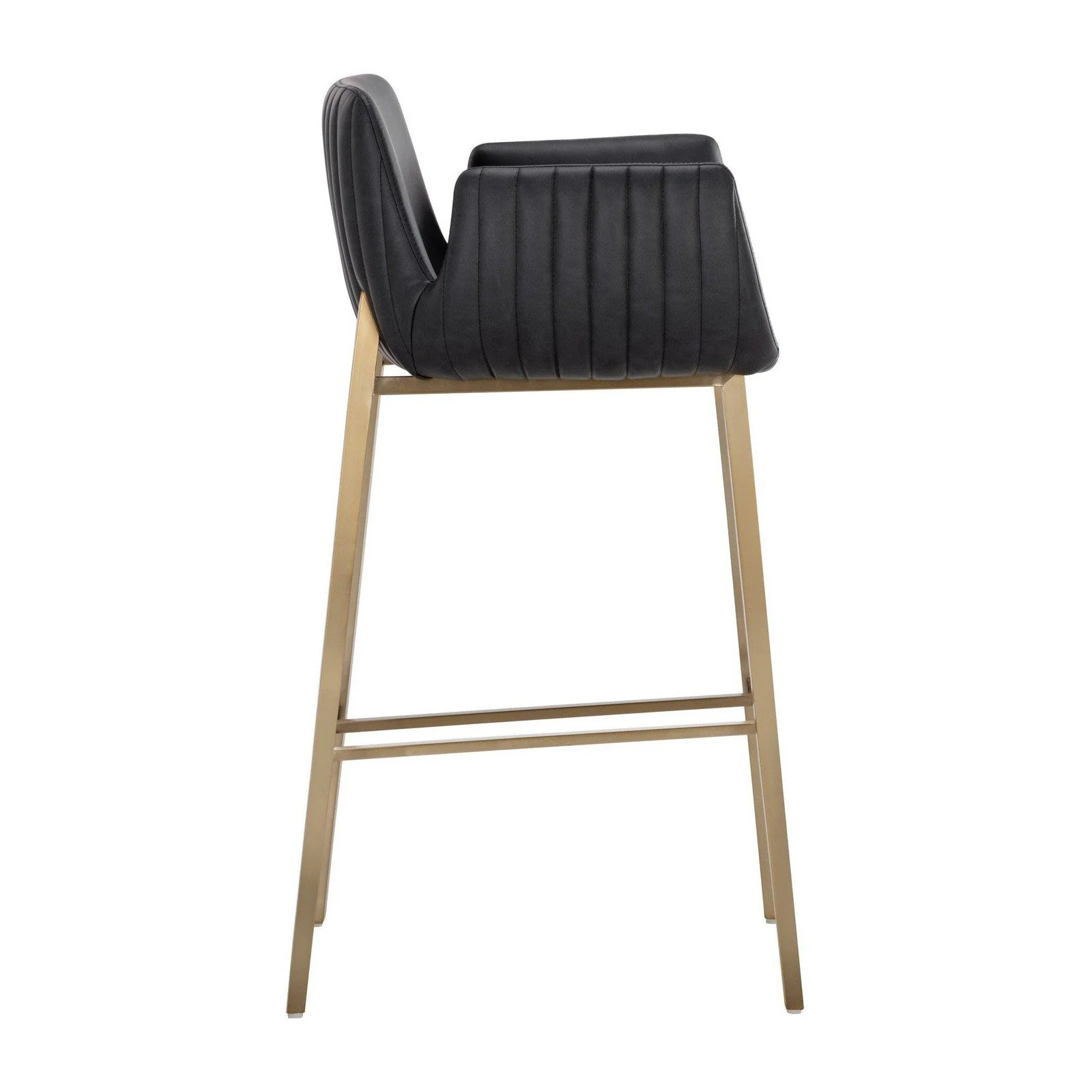 Sunpan Lucano Barstool - Bravo Black Clearance - Image 2