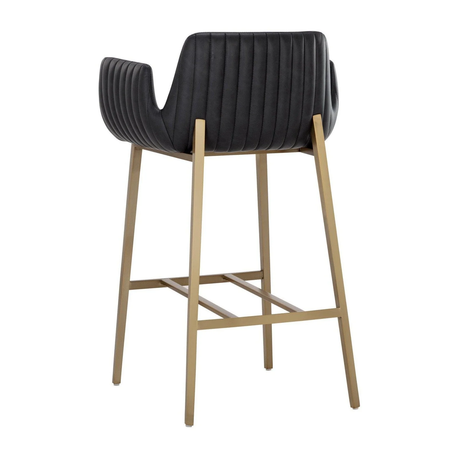 Sunpan Lucano Barstool - Bravo Black Clearance - Image 3