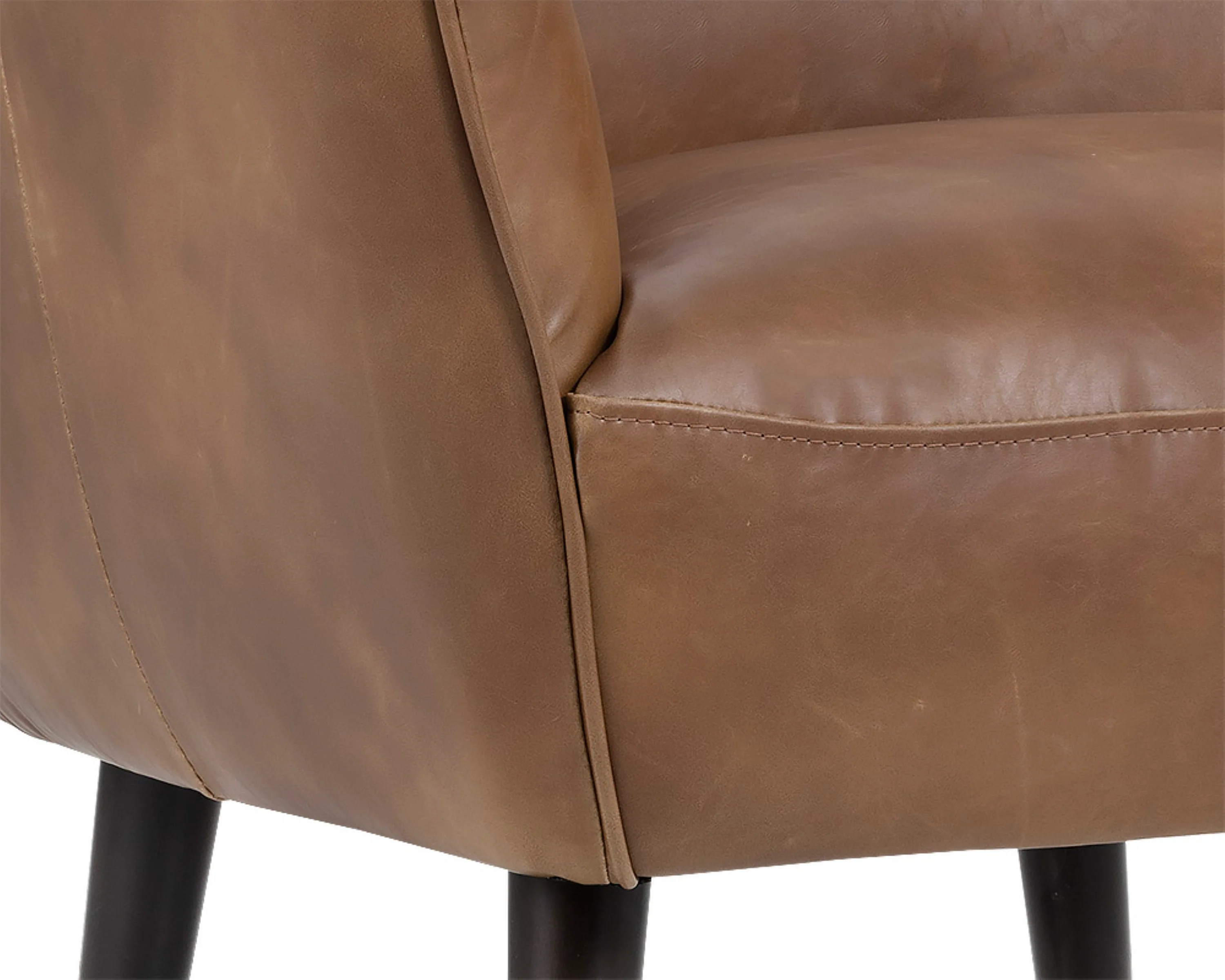 Sunpan Luther Lounge Chair - Tobacco Tan - Image 5