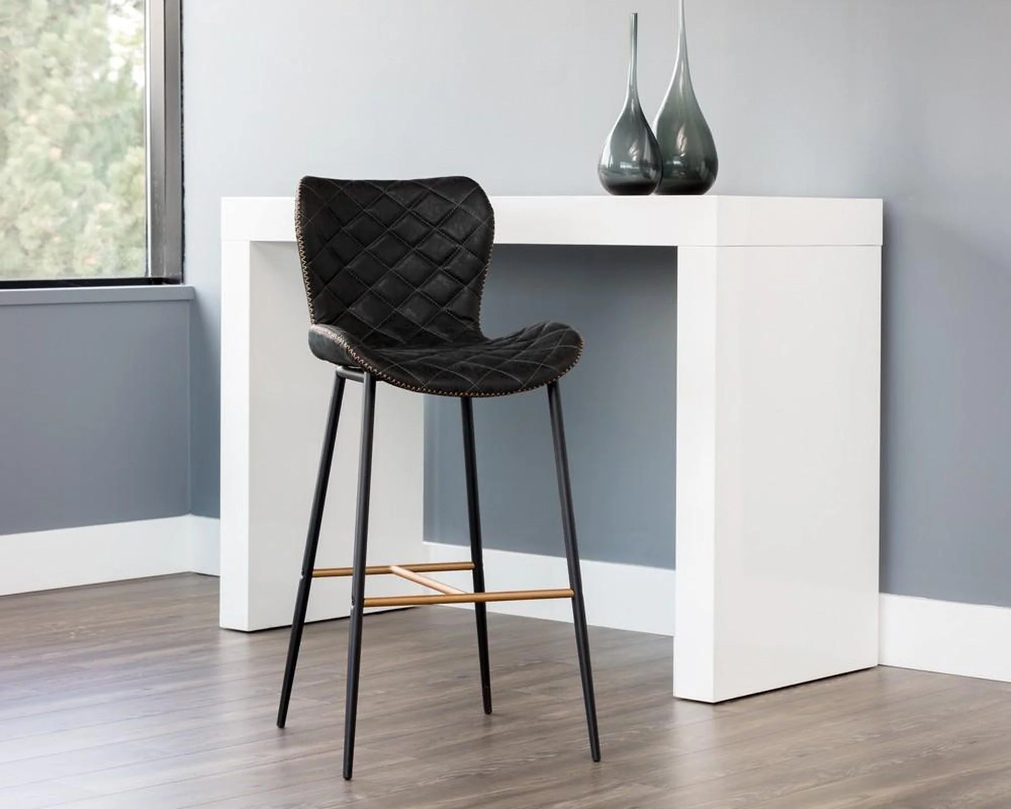 Sunpan Lyla Barstool - Set of 2 - Image 14