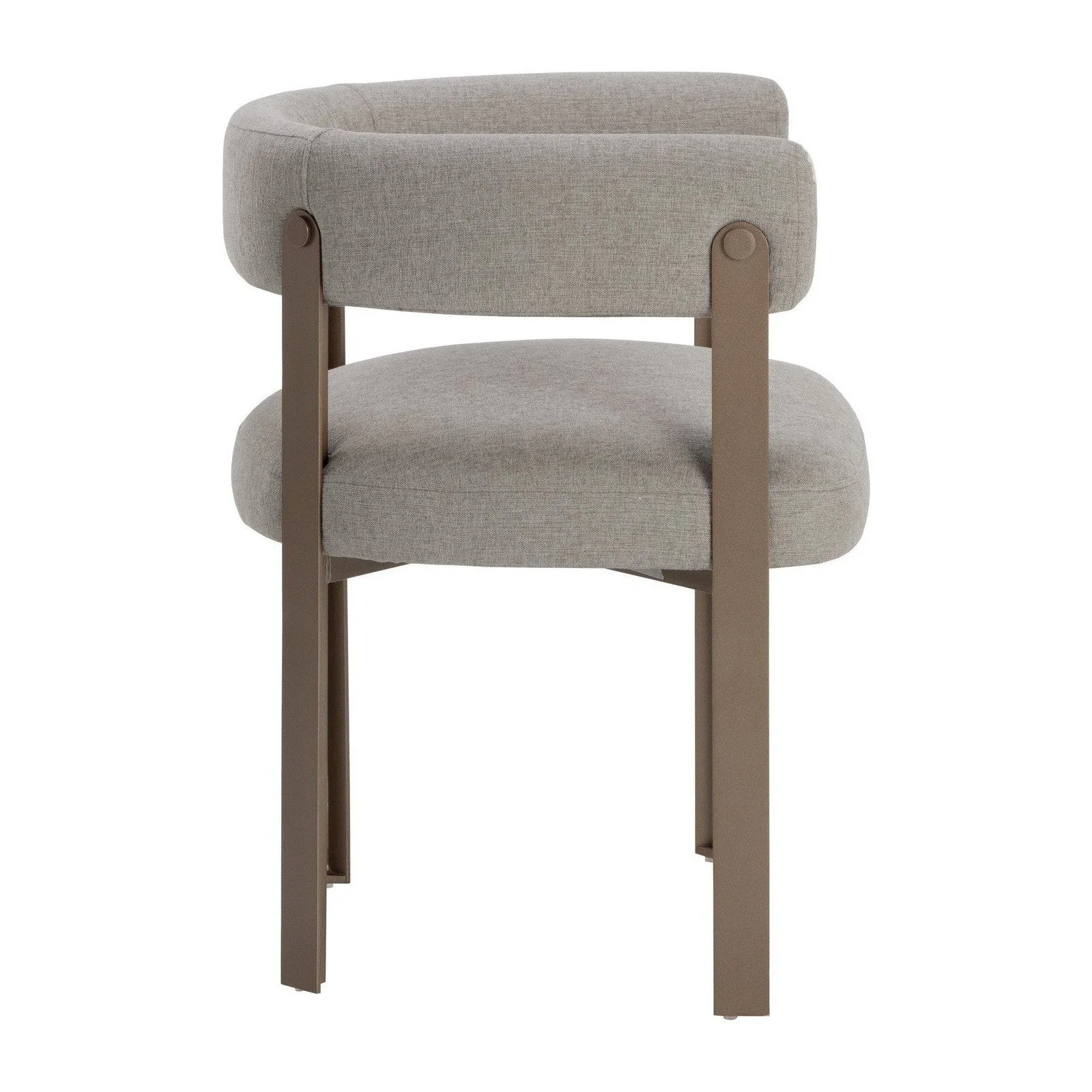 Sunpan Mae Dining Armchair - Ernst Sandstone Clearance - Image 2