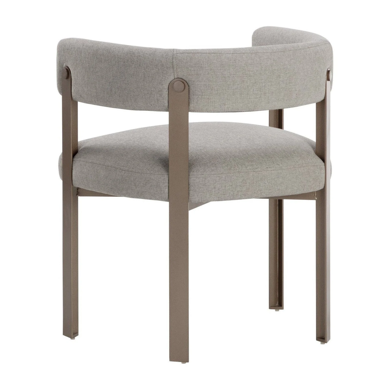 Sunpan Mae Dining Armchair - Ernst Sandstone Clearance - Image 3