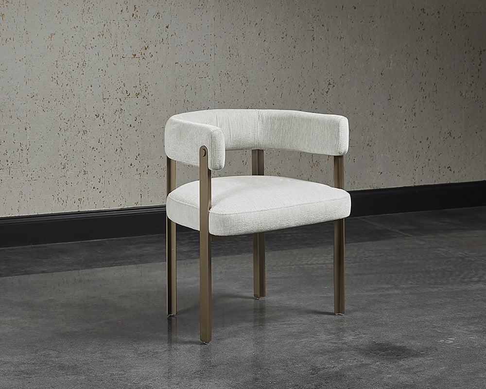 Sunpan Mae Dining Armchair - Ernst Silverstone Clearance - Image 2