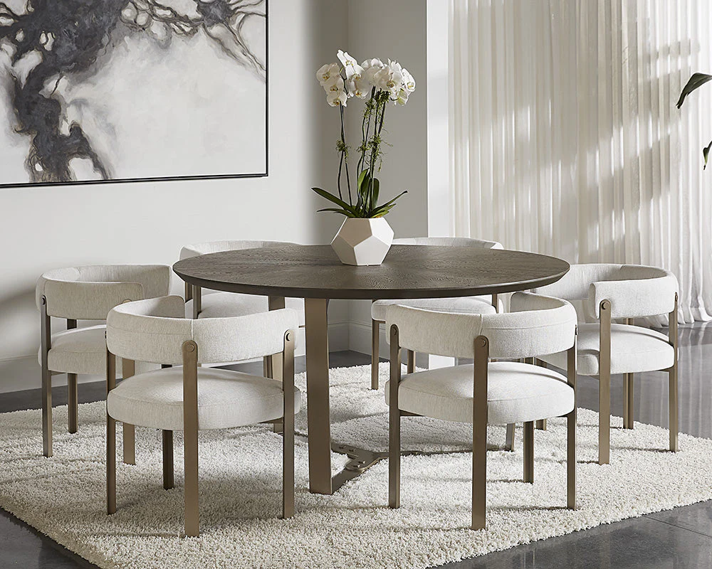 Sunpan Mae Dining Armchair - Ernst Silverstone Clearance - Image 3