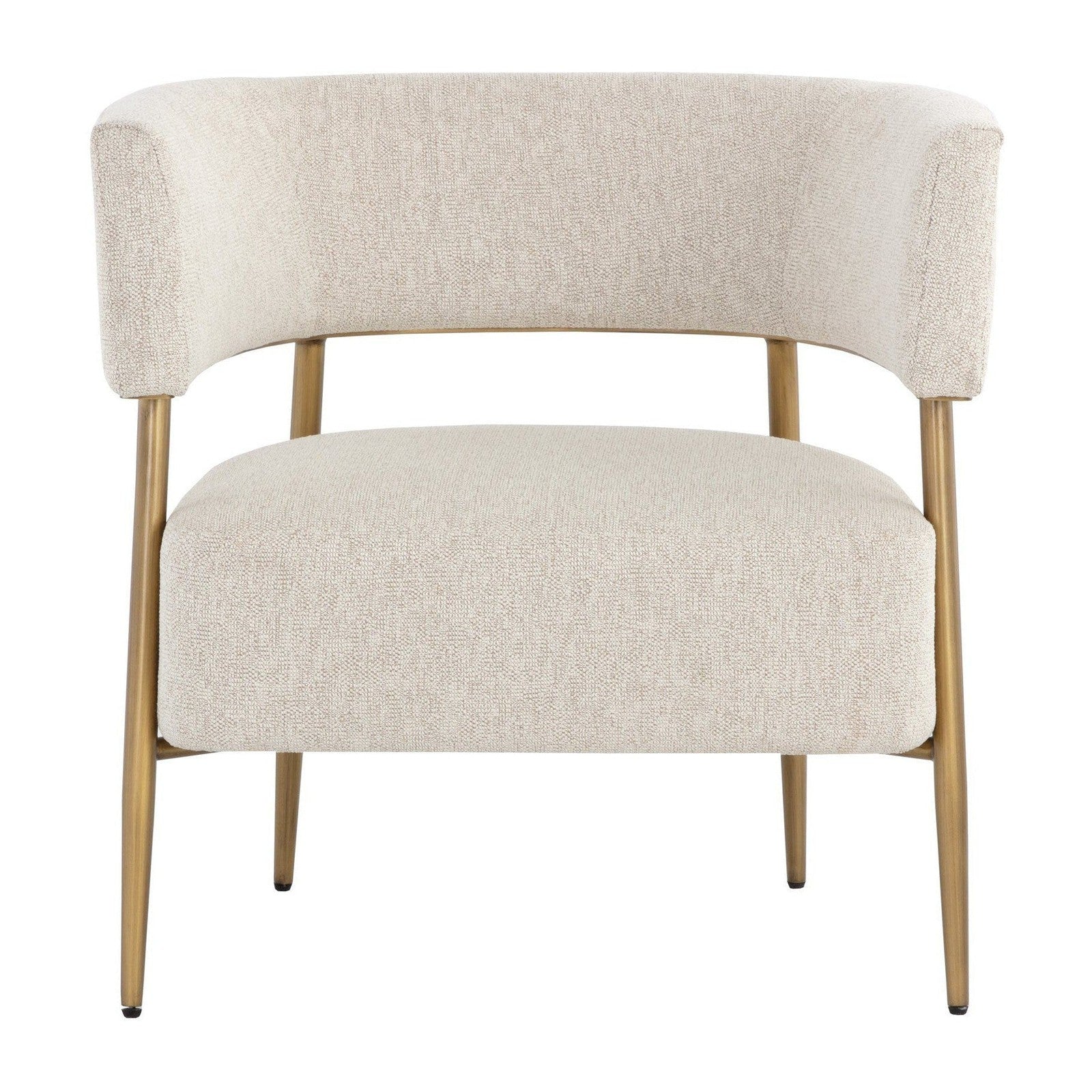 Sunpan Maestro Lounge Chair - Dove Cream - Image 2