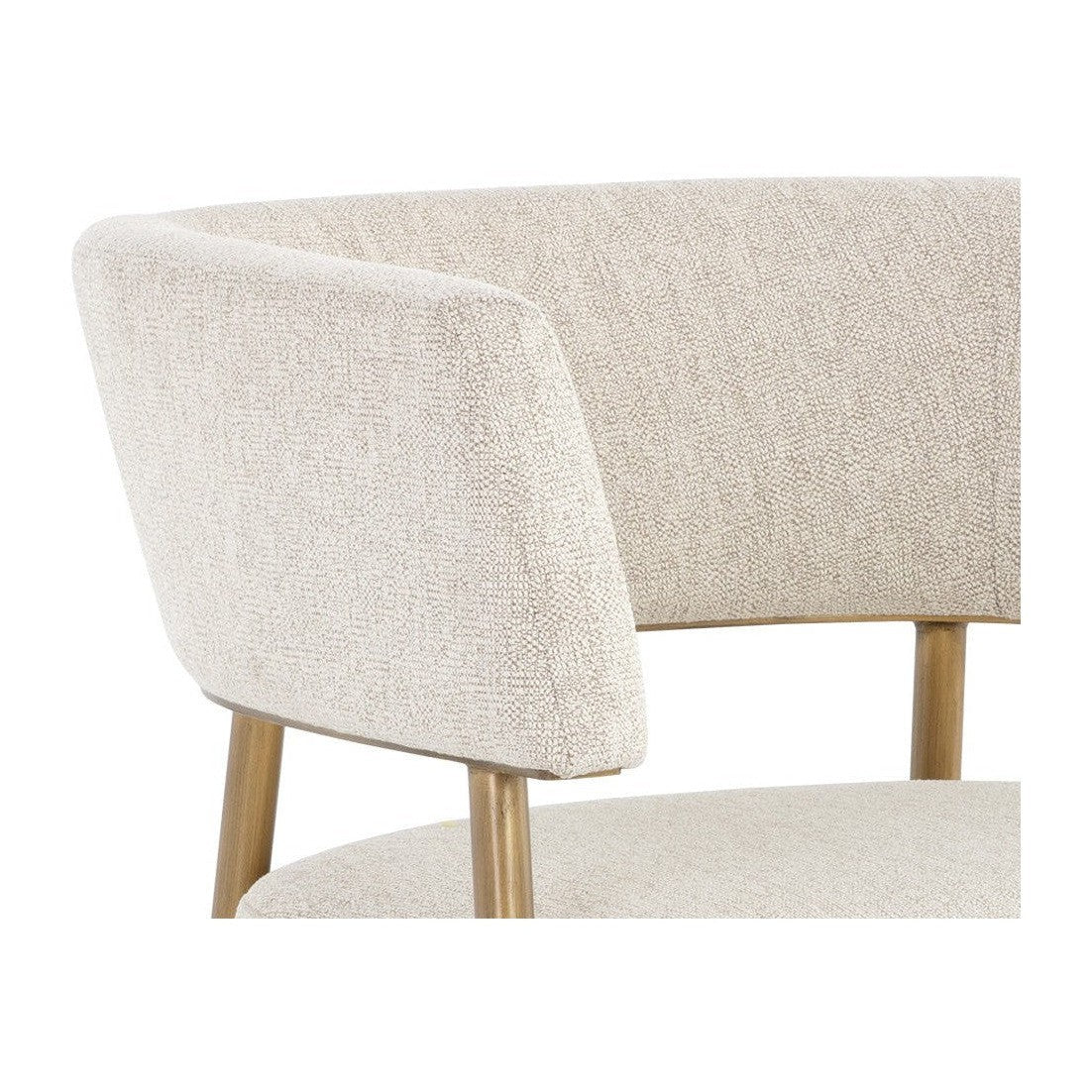 Sunpan Maestro Lounge Chair - Dove Cream - Image 4