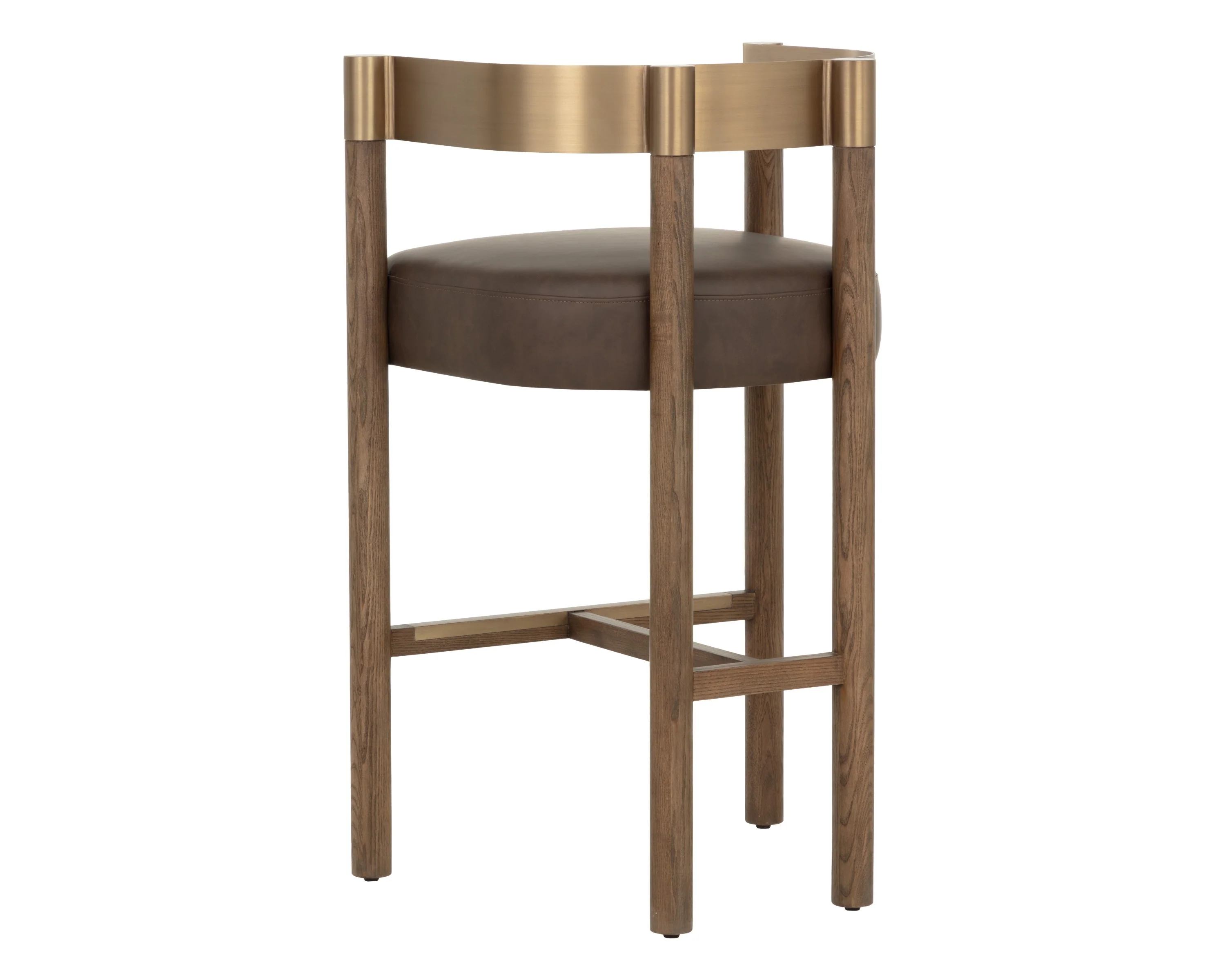 Sunpan Manolo Barstool - Eglinton Espresso - Image 4