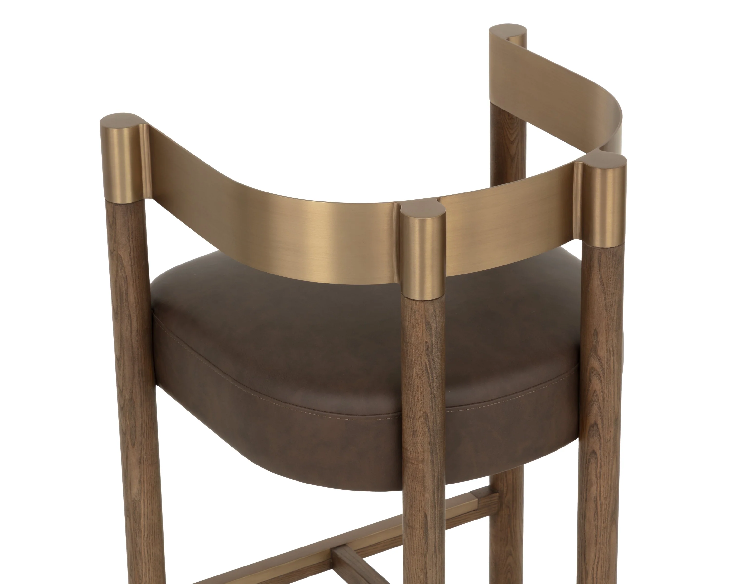 Sunpan Manolo Barstool - Eglinton Espresso - Image 5