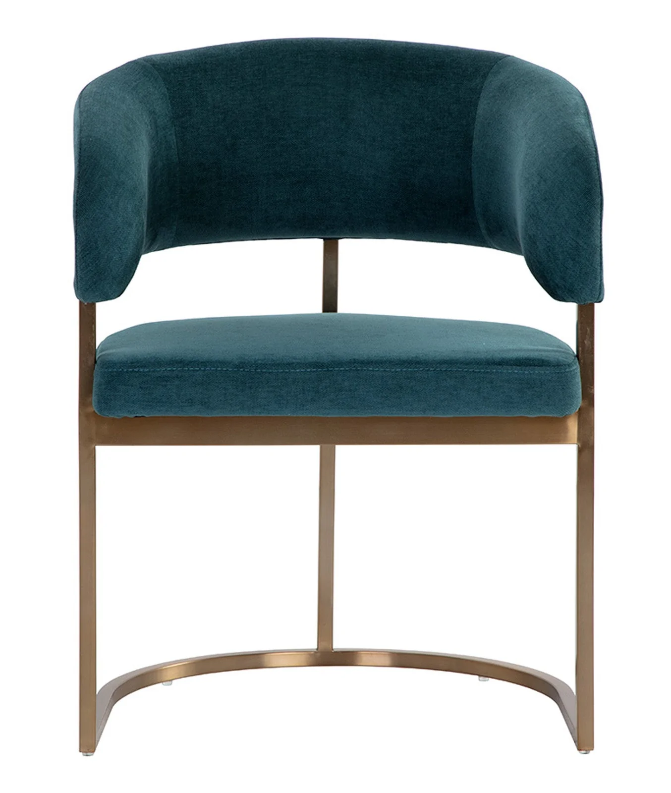 Sunpan Marris Dining Armchair - Gold - Image 3
