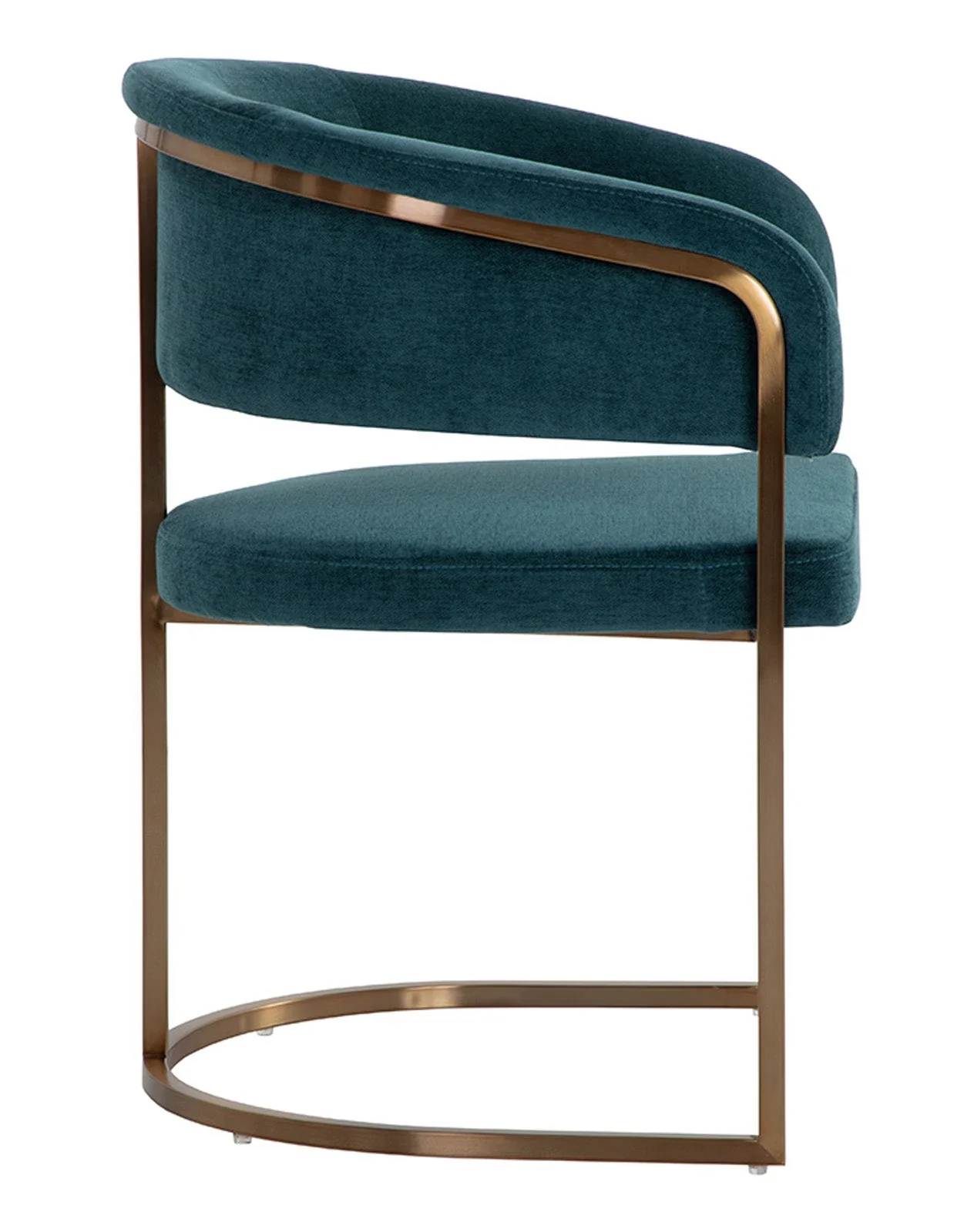 Sunpan Marris Dining Armchair - Gold - Image 4