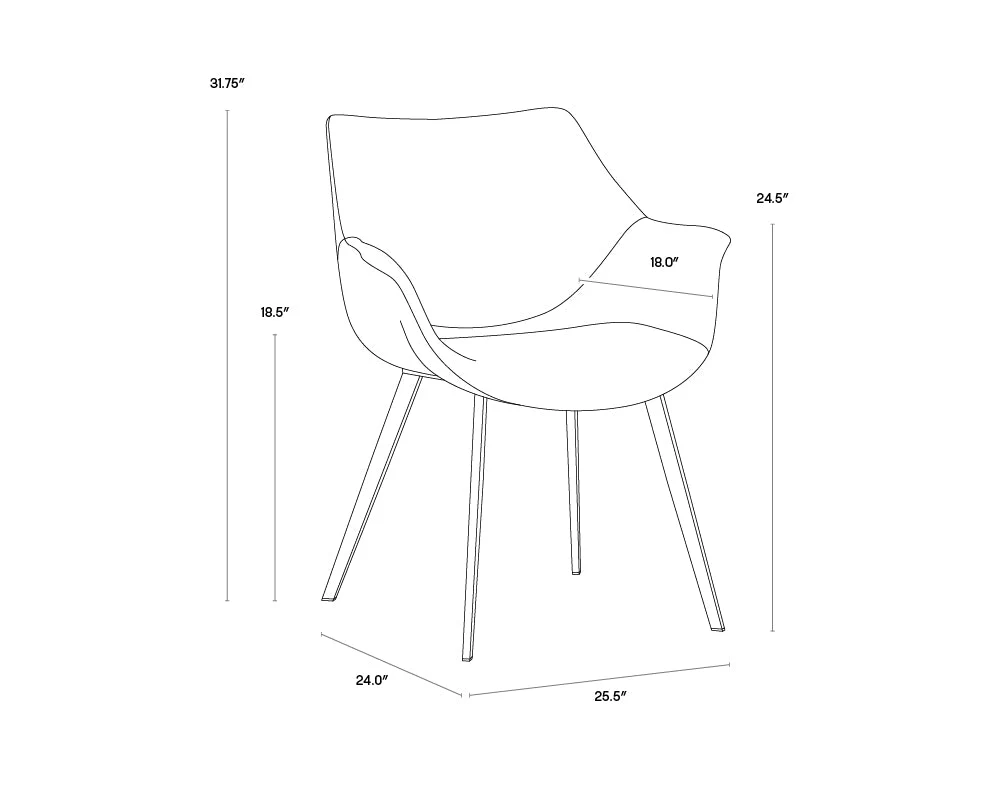 Sunpan Mason Dining Chair Clearance - Image 8