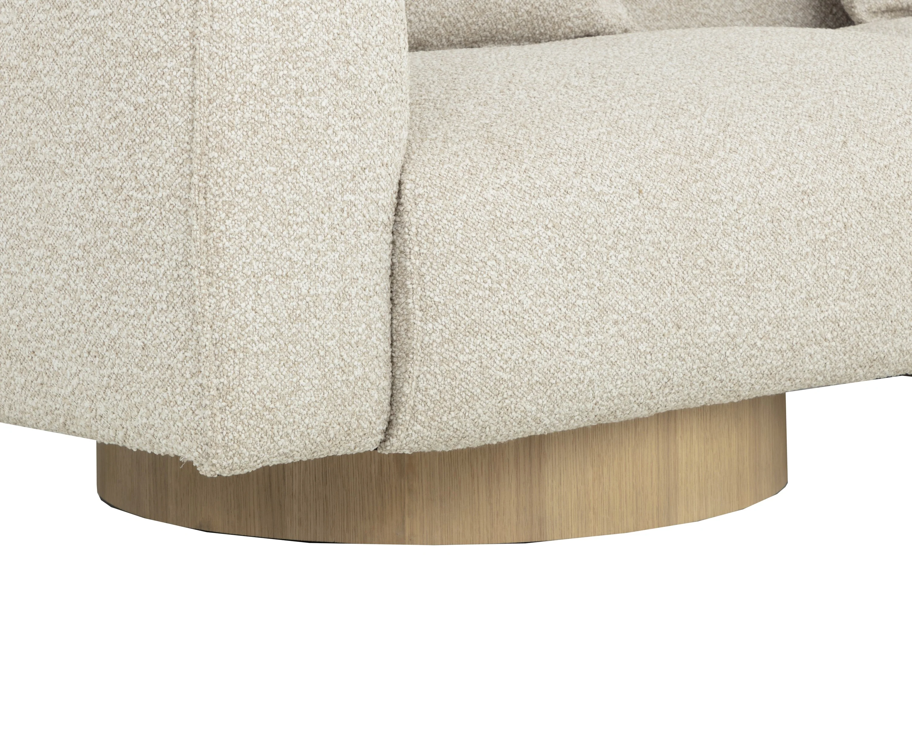 Sunpan Mattis Sofa - Santa Cruz Oatmeal - Image 7