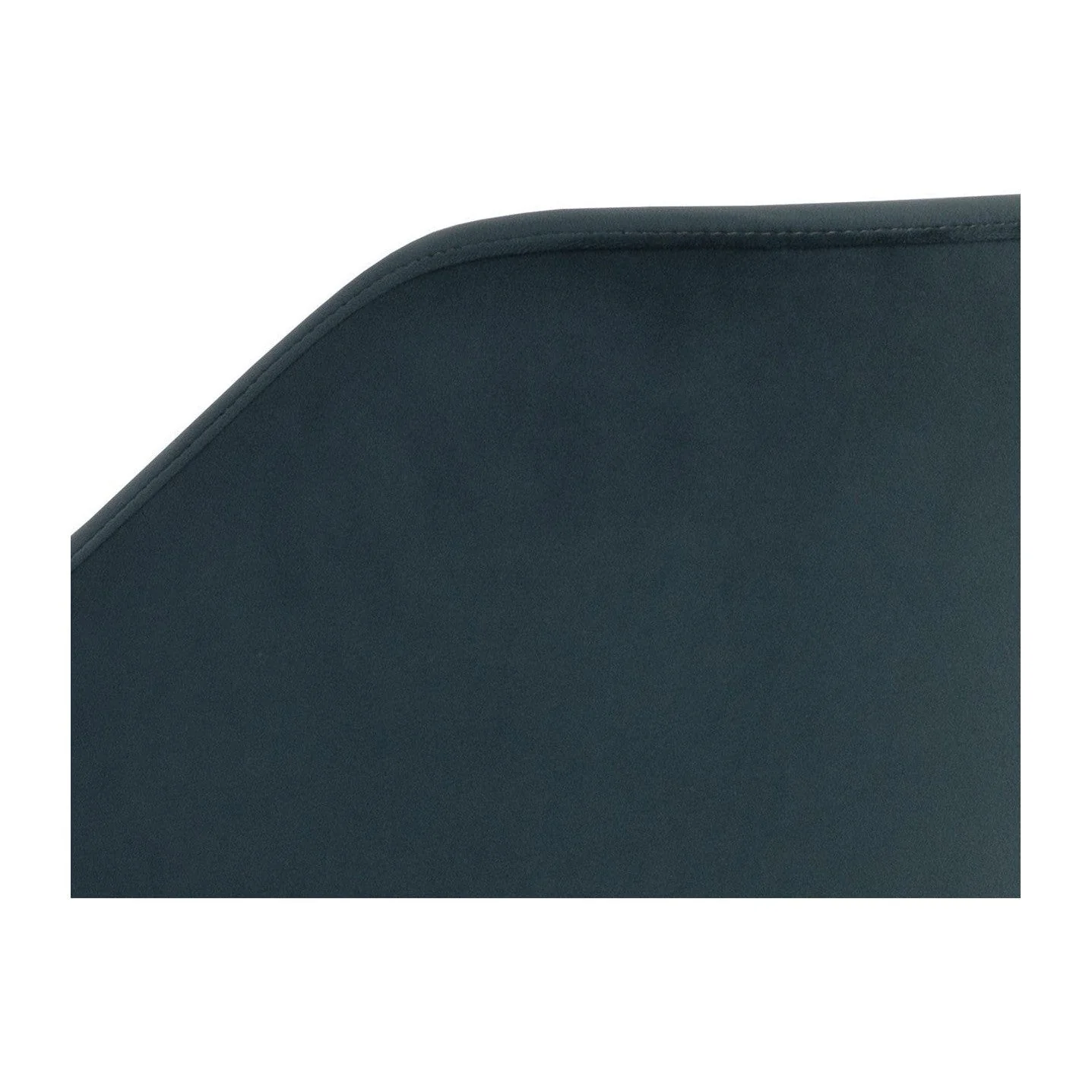 Sunpan Milton Dining Armchair - Smoke Acacia - Meg Dusty Teal - Image 6