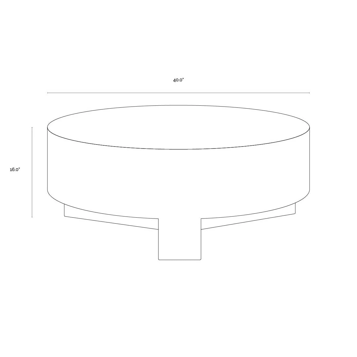 Sunpan Mirella Coffee Table Clearance - Image 8