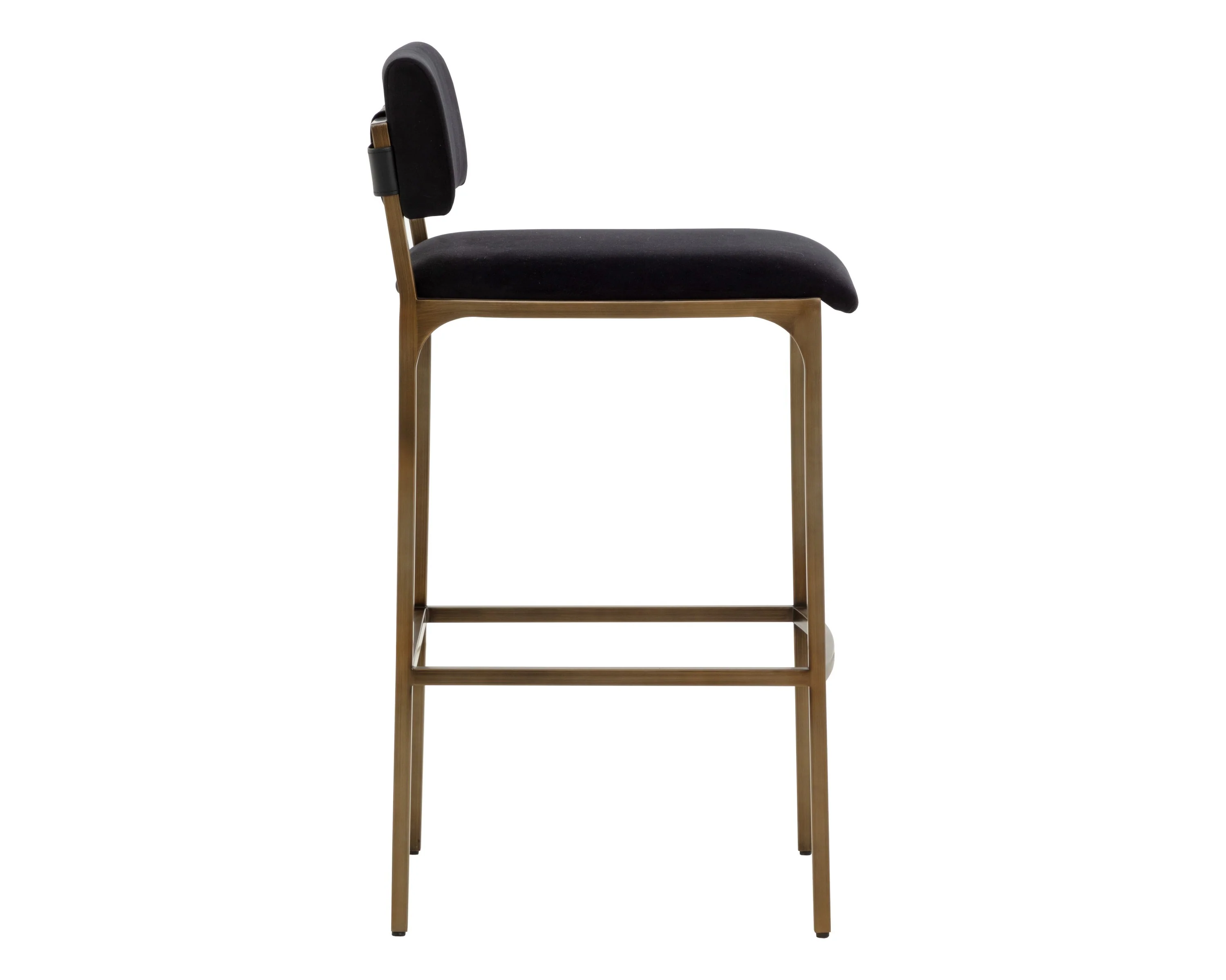 Sunpan Mori Barstool - Abbington Black - Image 3