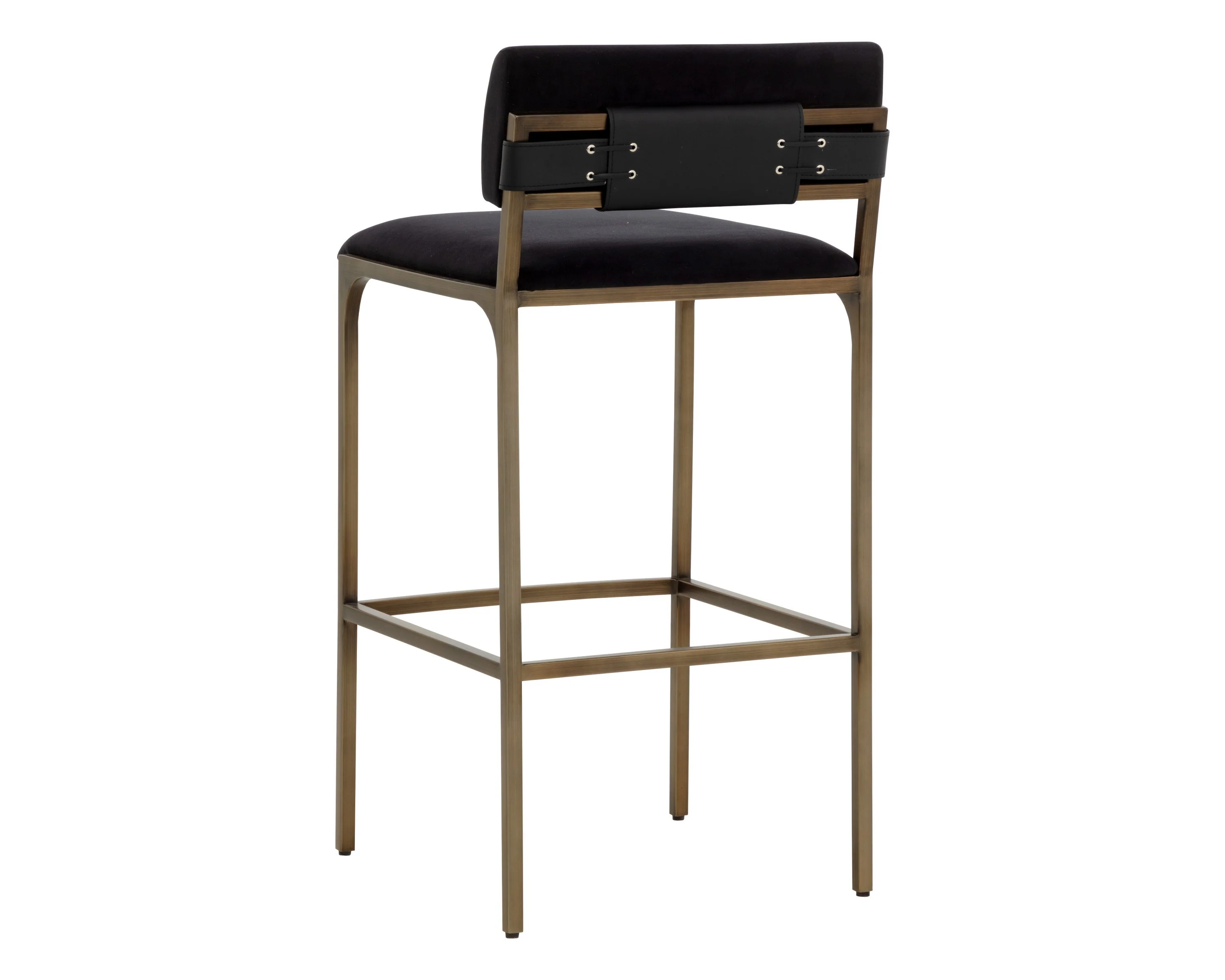Sunpan Mori Barstool - Abbington Black - Image 4
