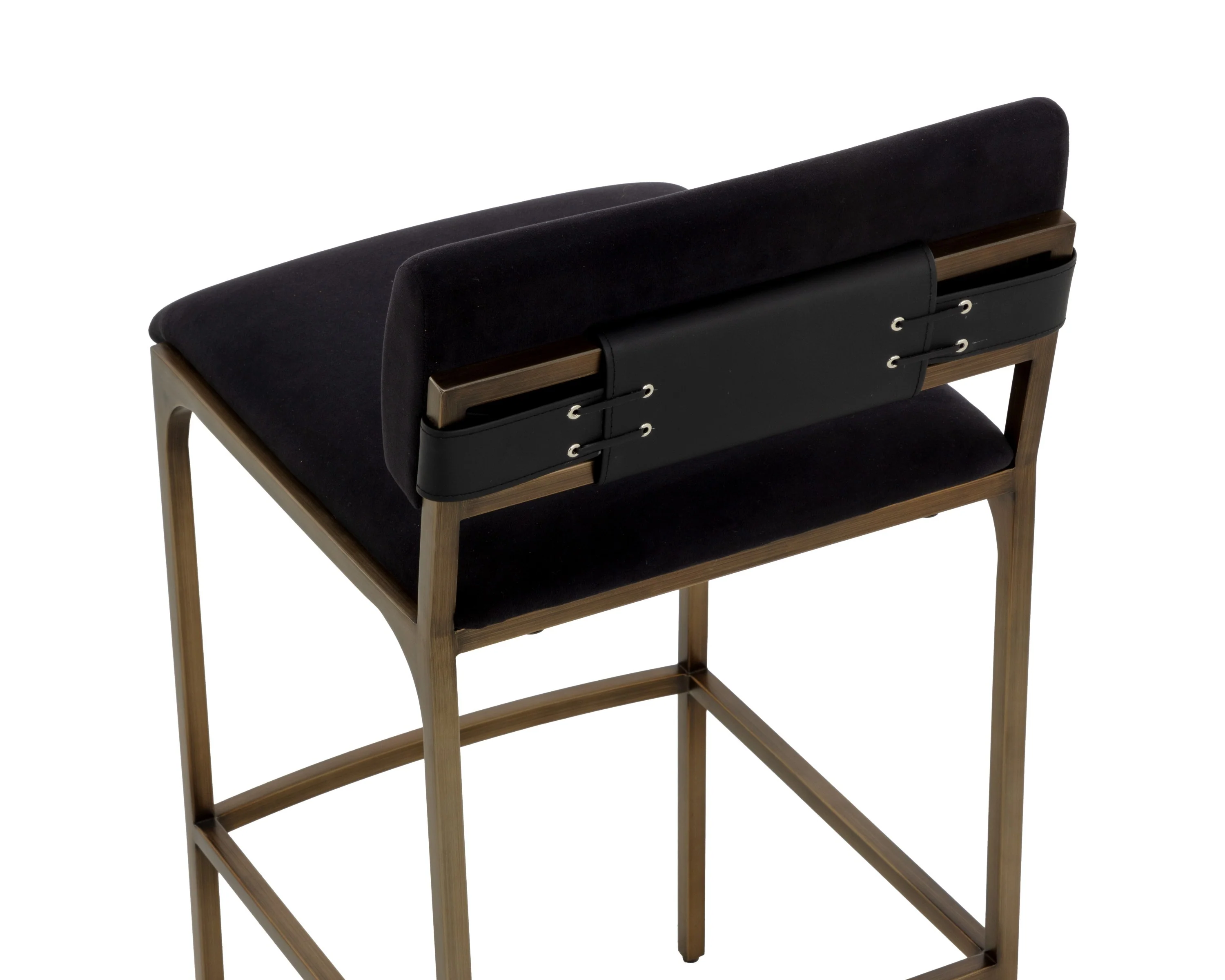 Sunpan Mori Barstool - Abbington Black - Image 5