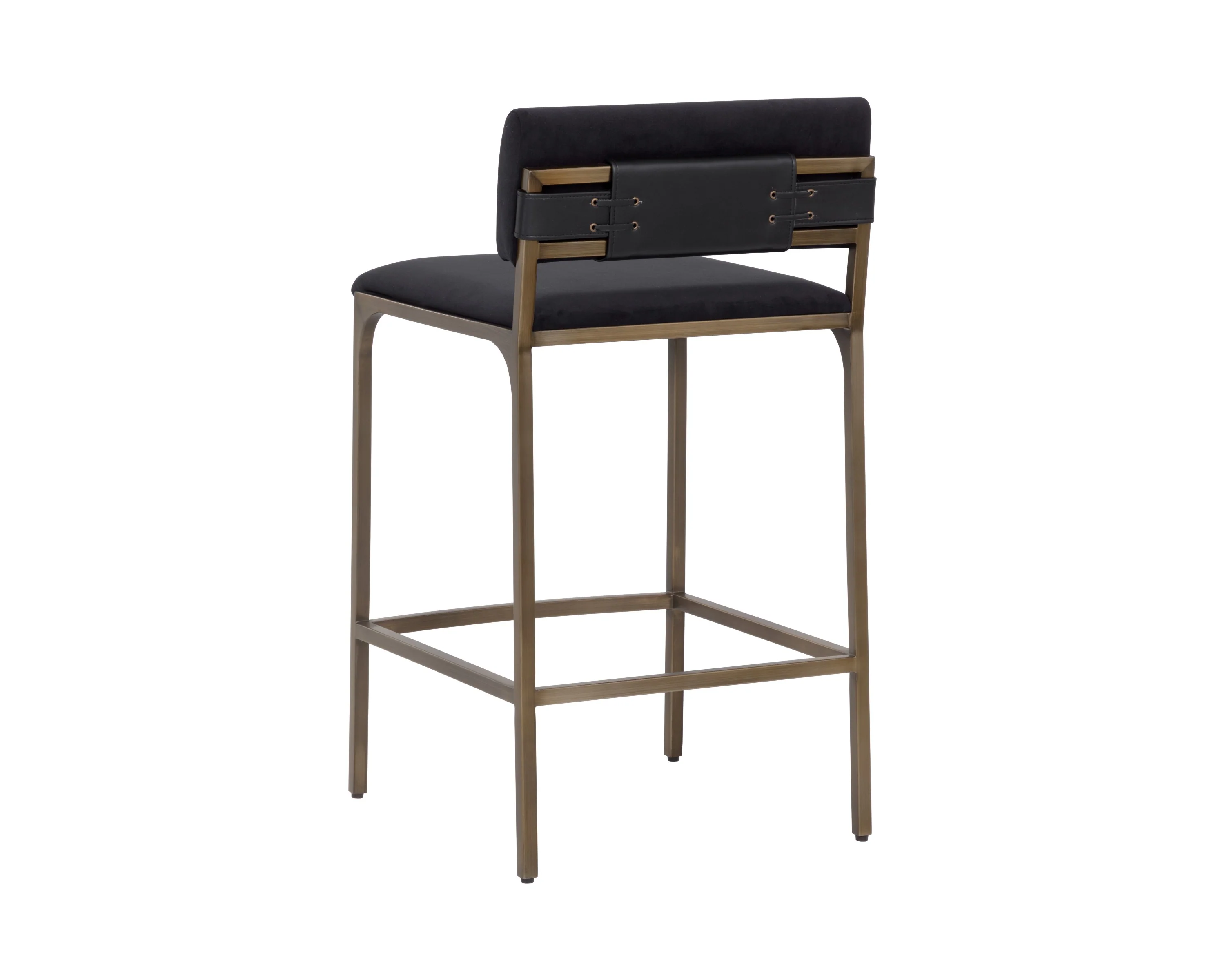 Sunpan Mori Counter Stool - Abbington Black - Image 4