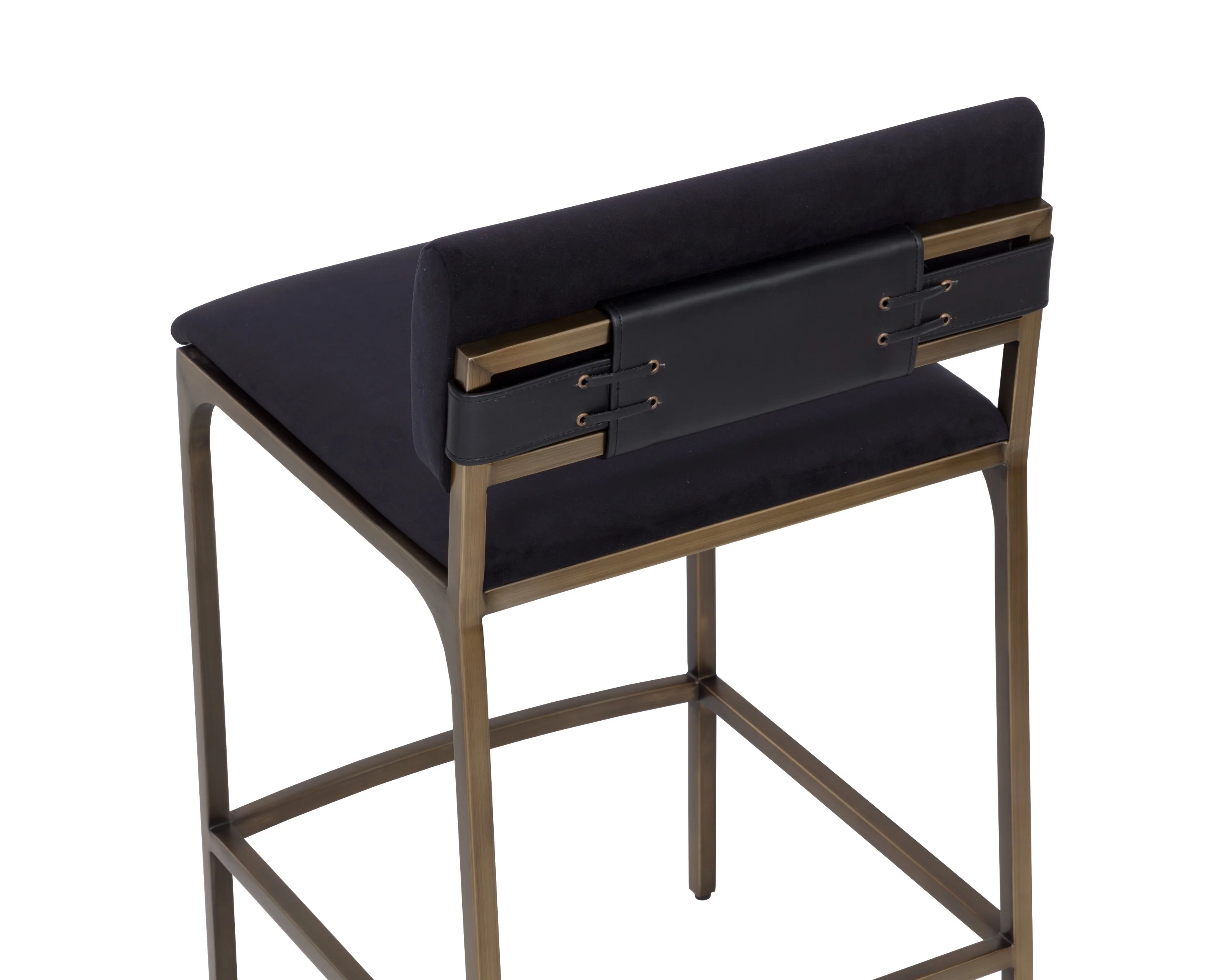 Sunpan Mori Counter Stool - Abbington Black - Image 5