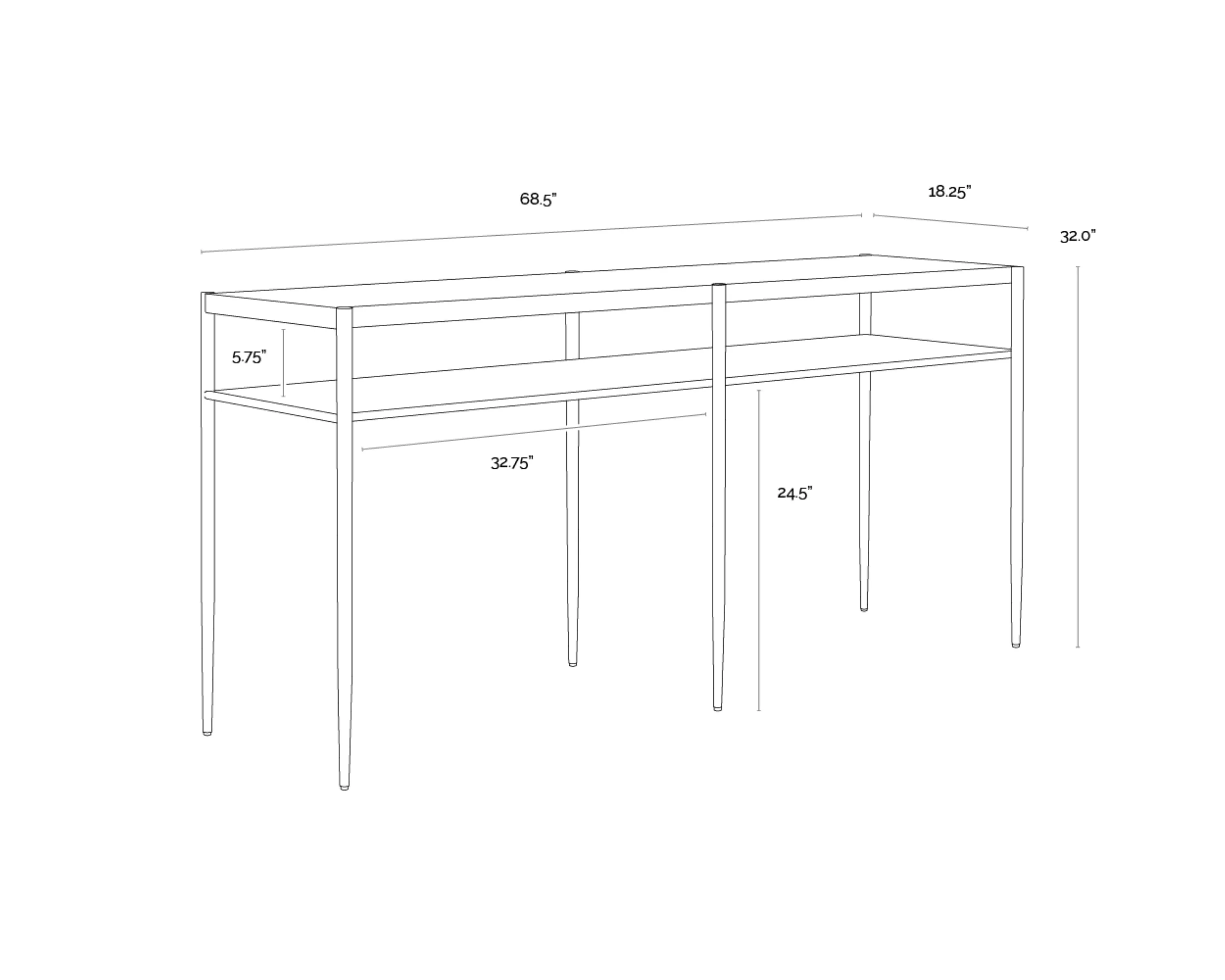 Sunpan Naini Console Table - Image 6
