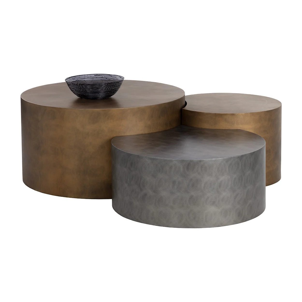 Sunpan Neo Coffee Tables - Set of 3 - Image 4