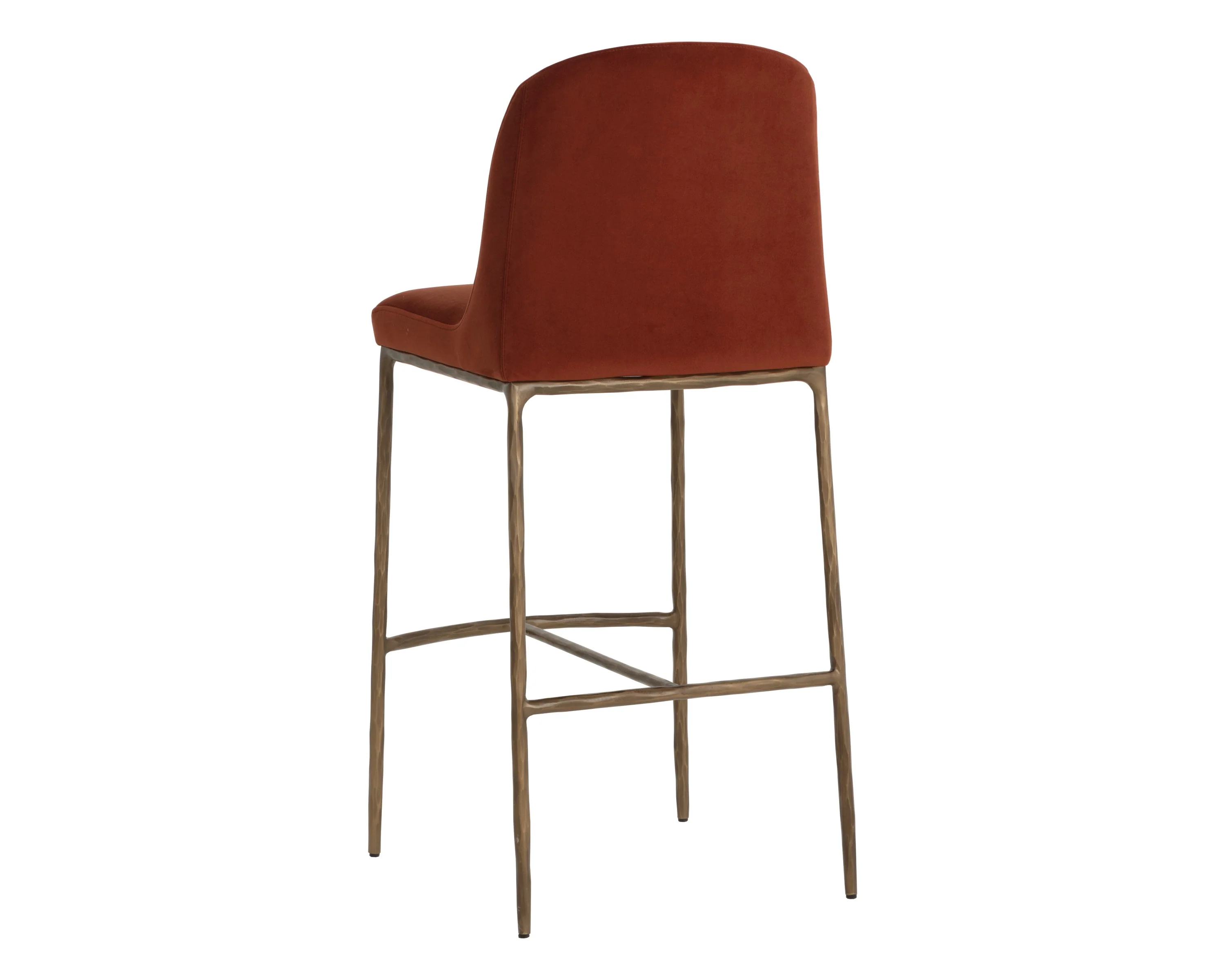 Sunpan Nestor Barstool - Meg Rust - Image 4