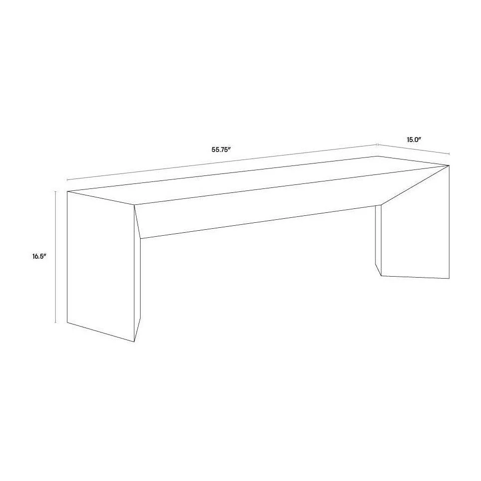 Sunpan Nomad Bench New Clearance - Image 8