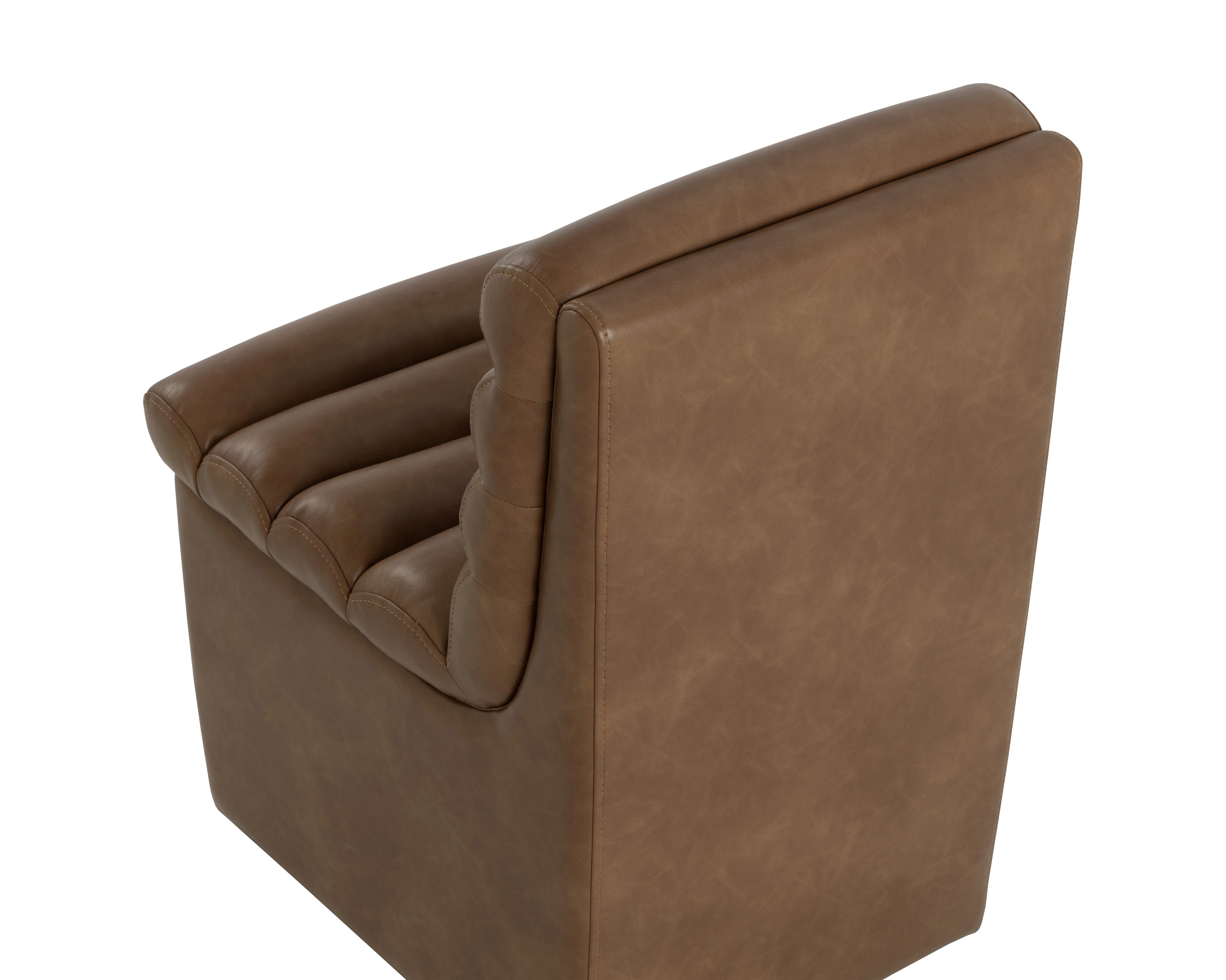 Sunpan Norm Wheeled Dining Chair - Image 3