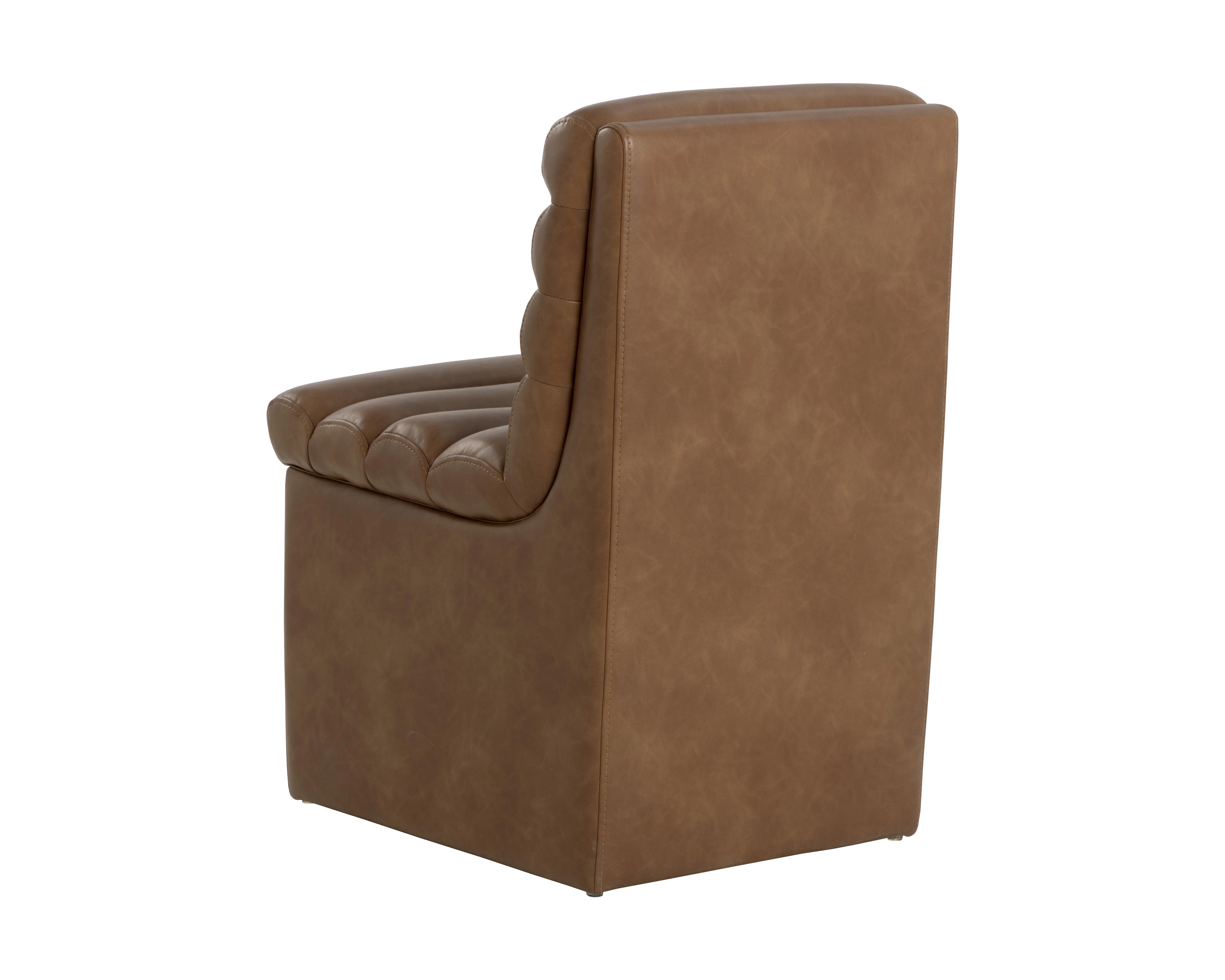 Sunpan Norm Wheeled Dining Chair - Image 4