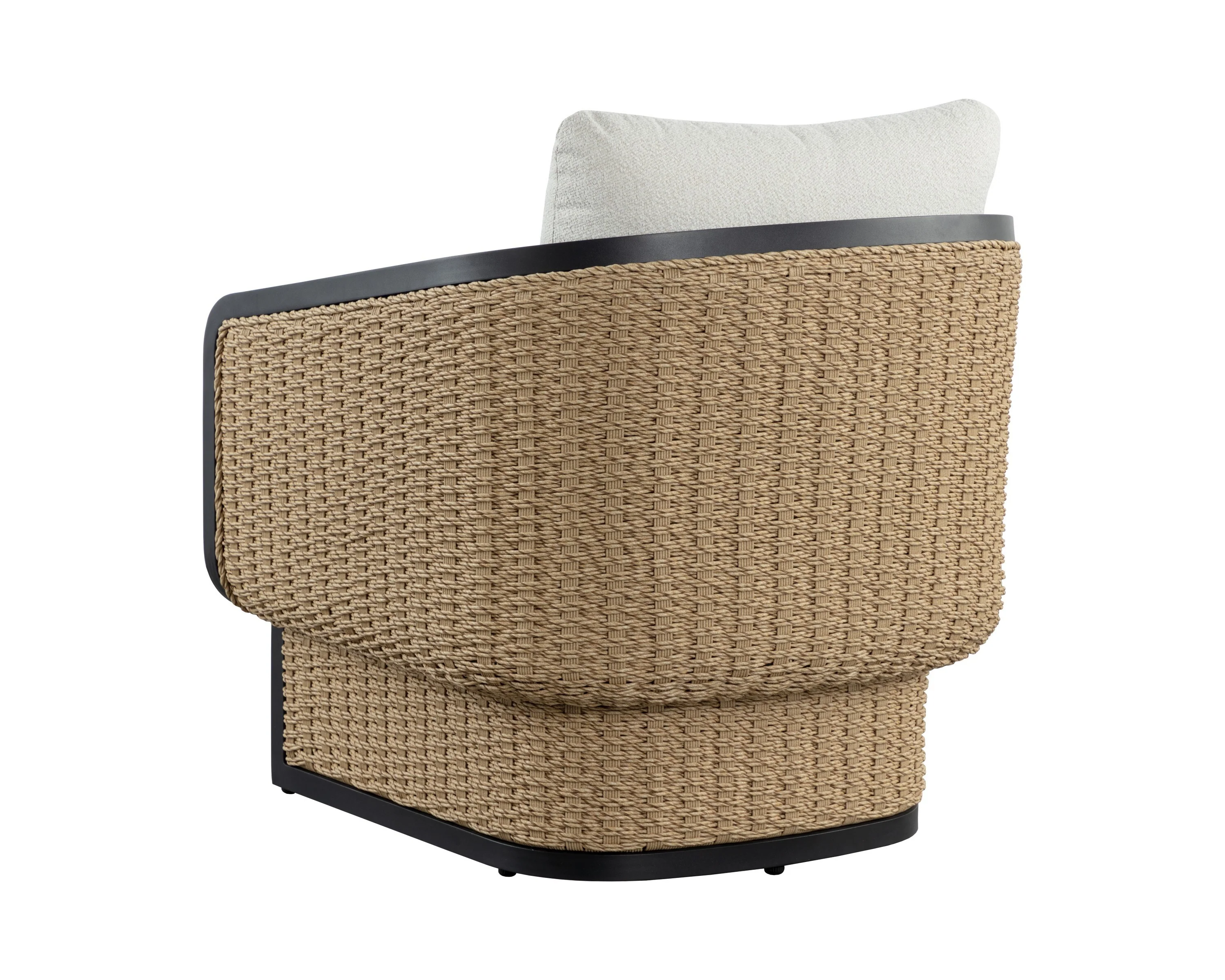 Sunpan Olbia Lounge Chair - Louis Cream - Image 5