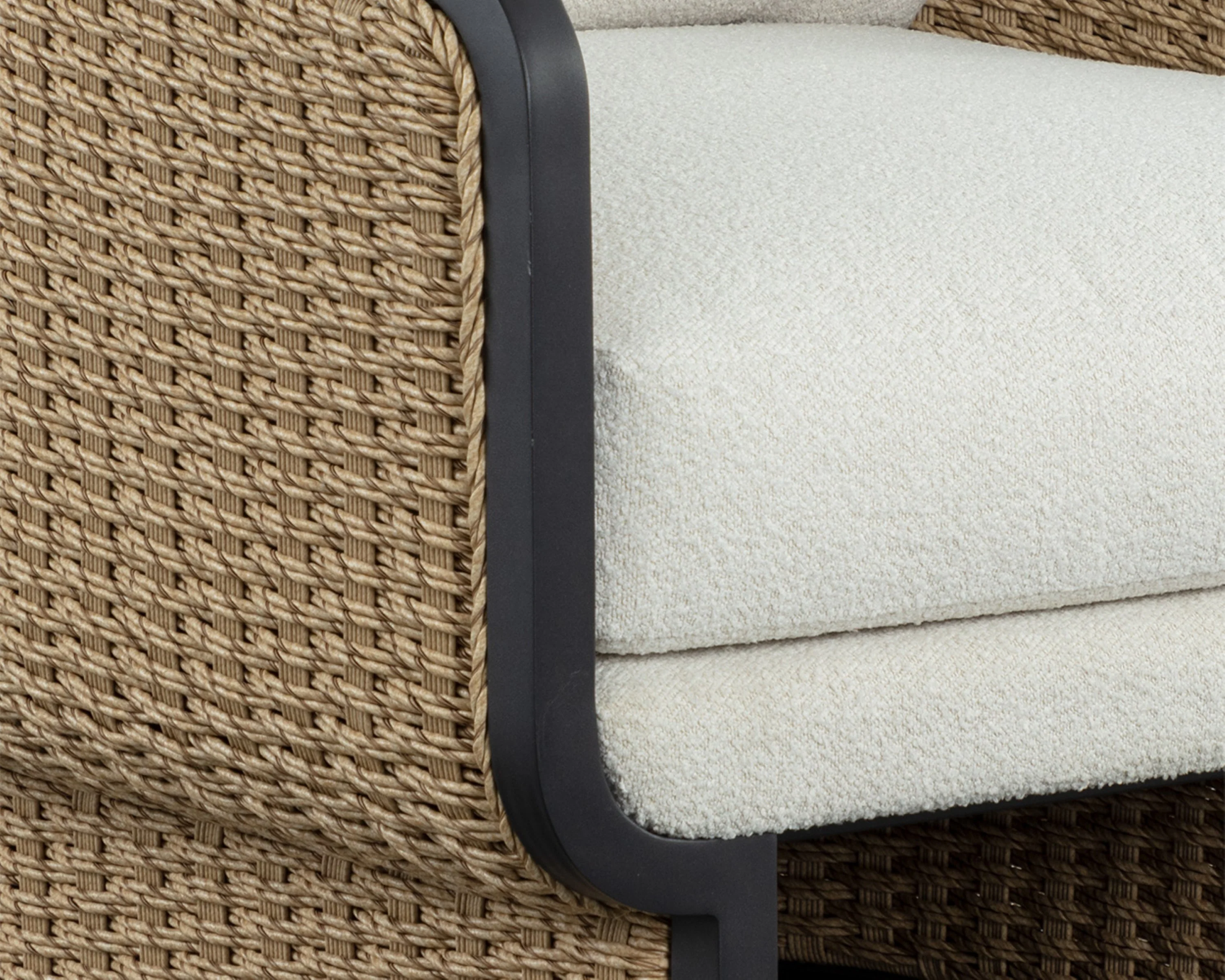 Sunpan Olbia Lounge Chair - Louis Cream - Image 6