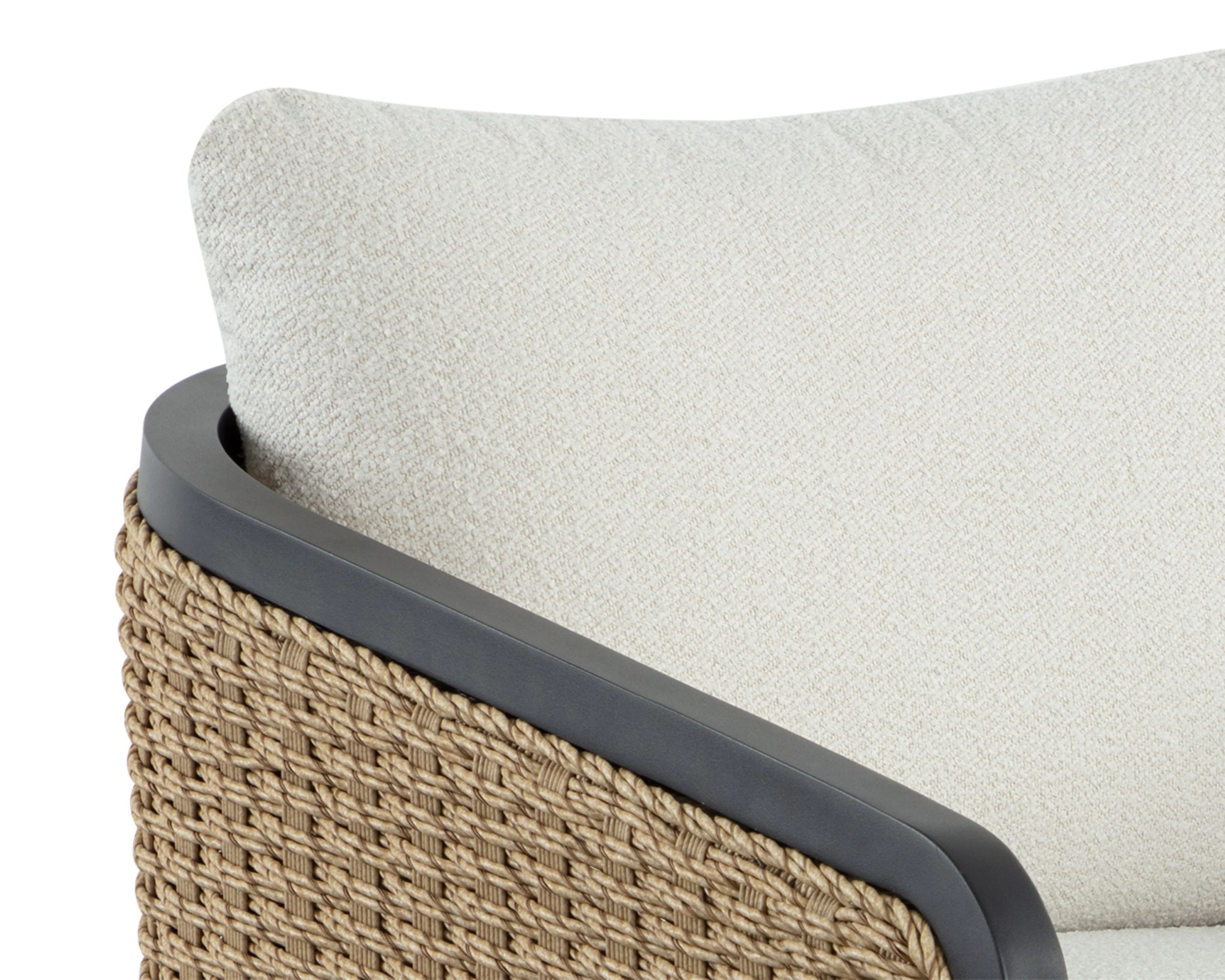 Sunpan Olbia Lounge Chair - Louis Cream - Image 7