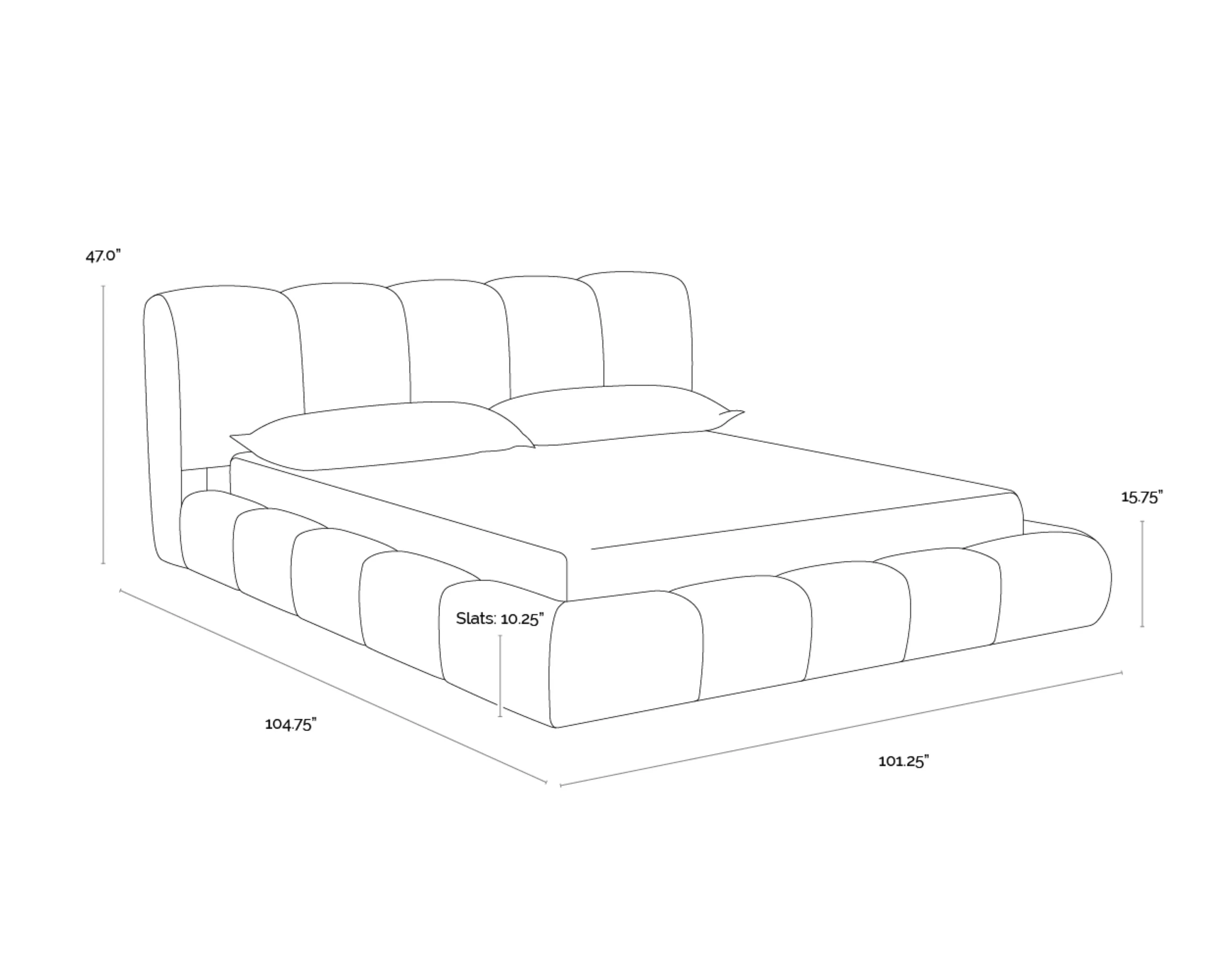 Sunpan Olena Bed - Image 15